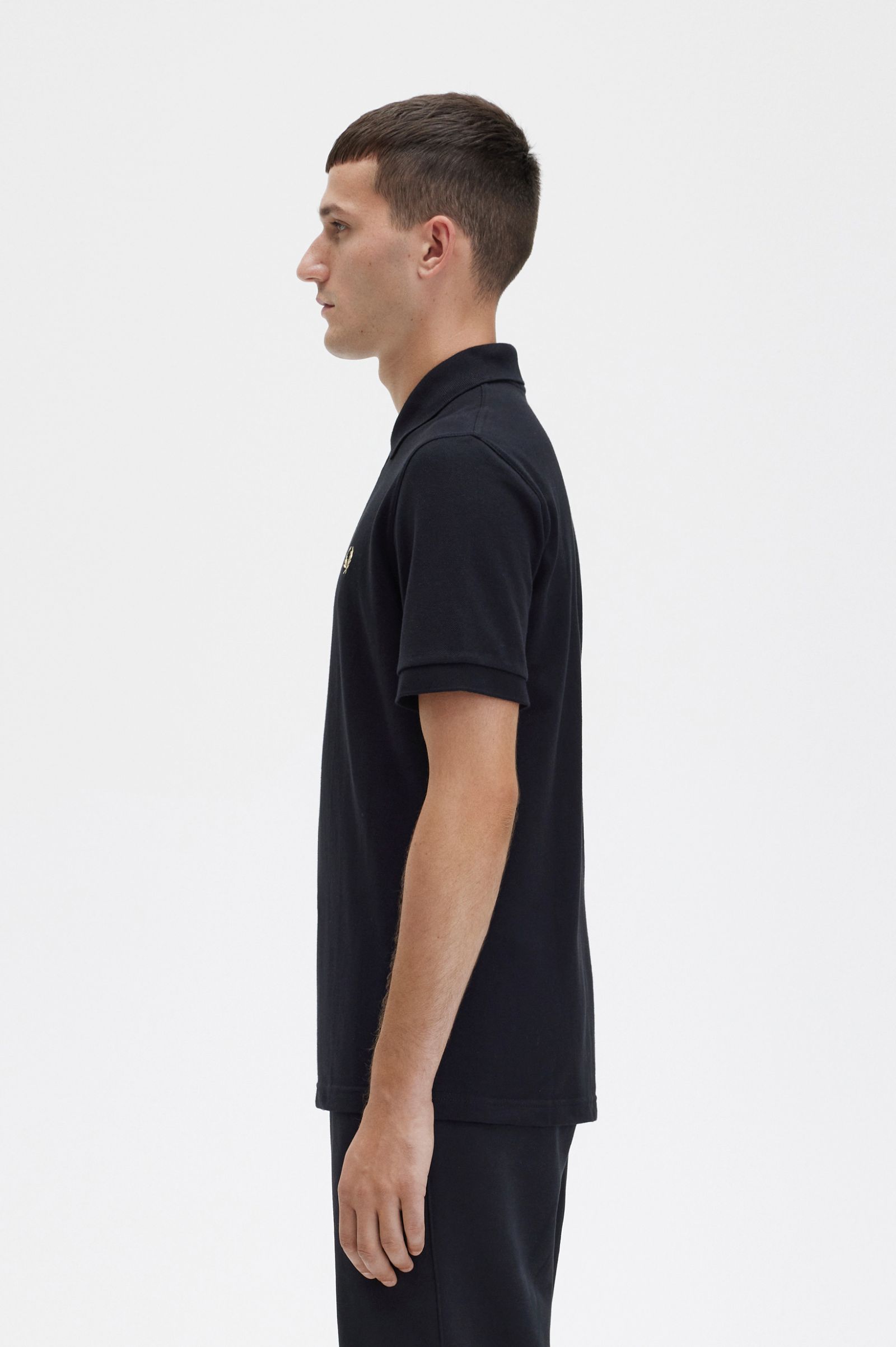 The Fred Perry ShirtM3 Black / Champagne