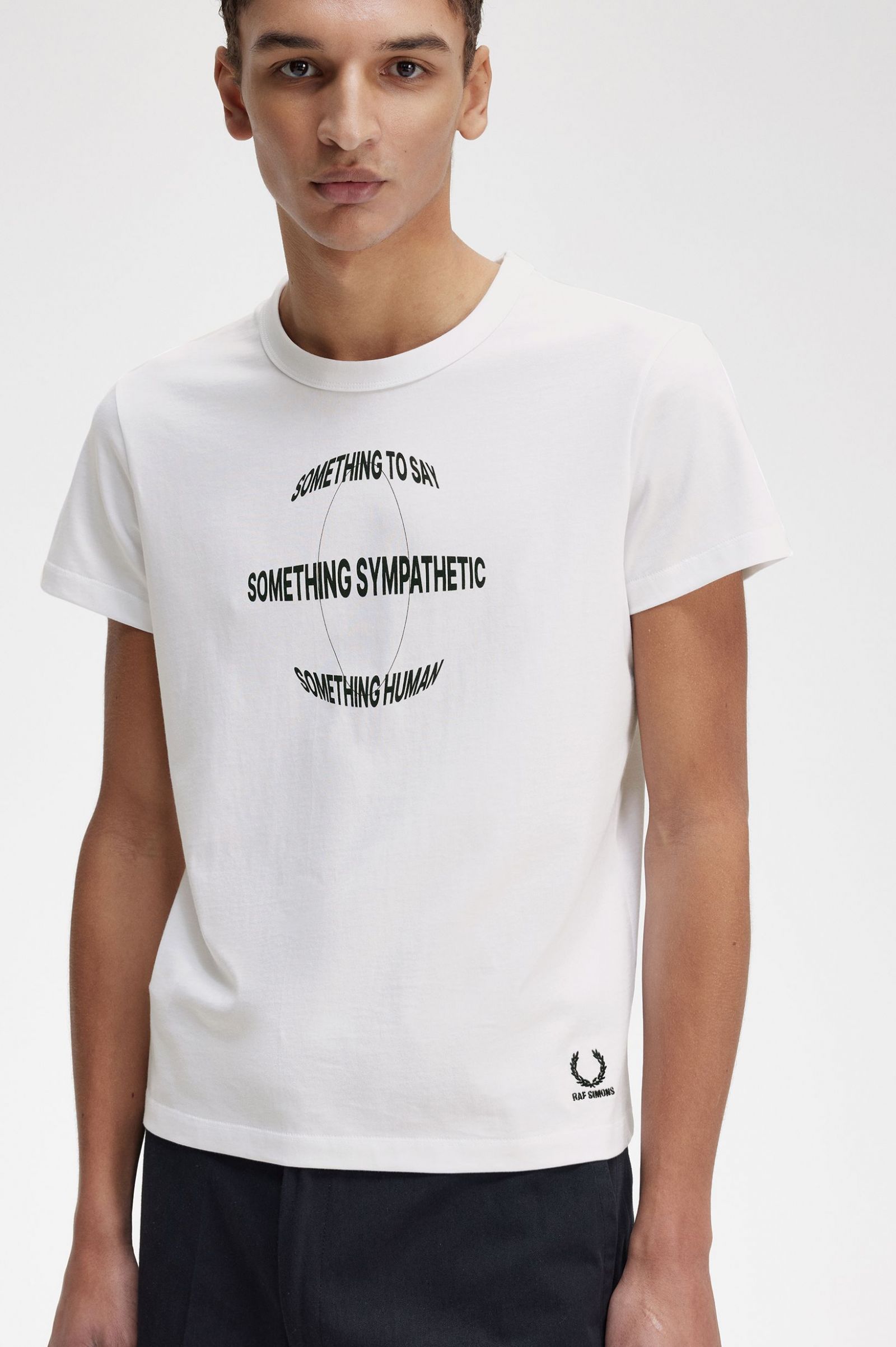 Raf SimonsPrinted Slim-Fit T-Shirt White