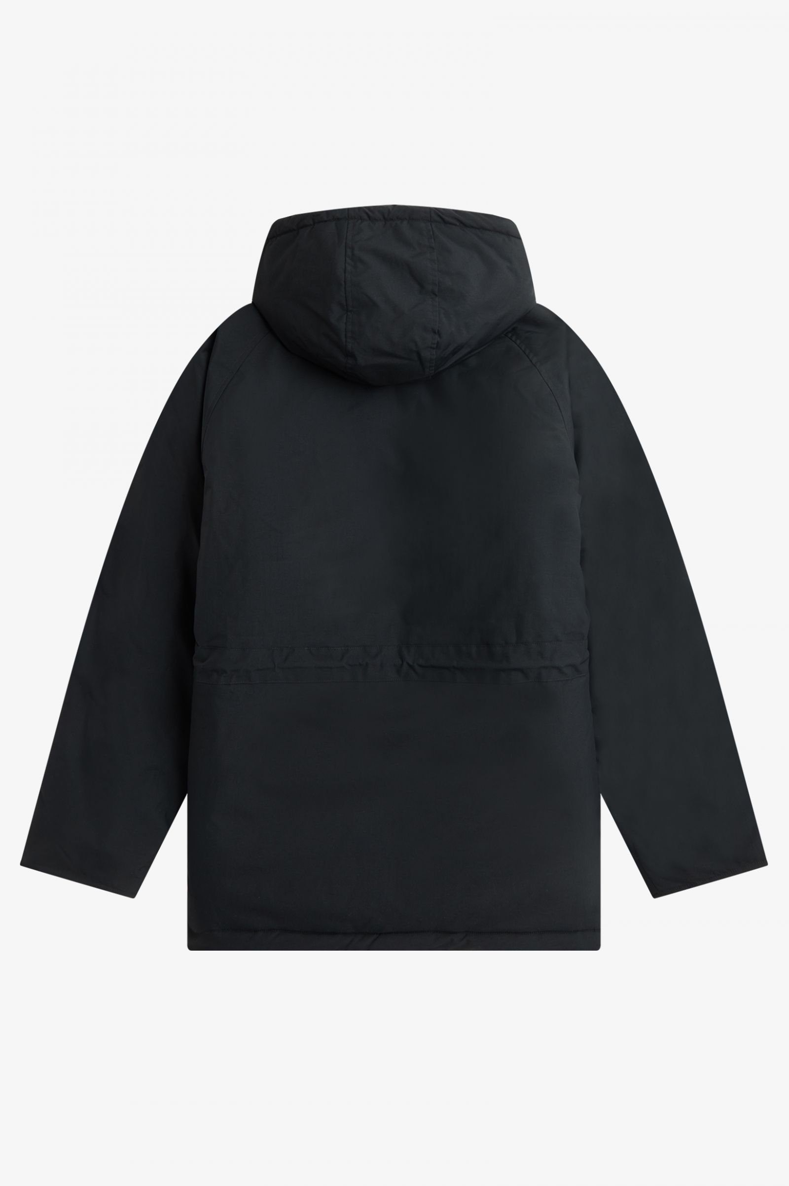 Padded Zip Through Jacket Black