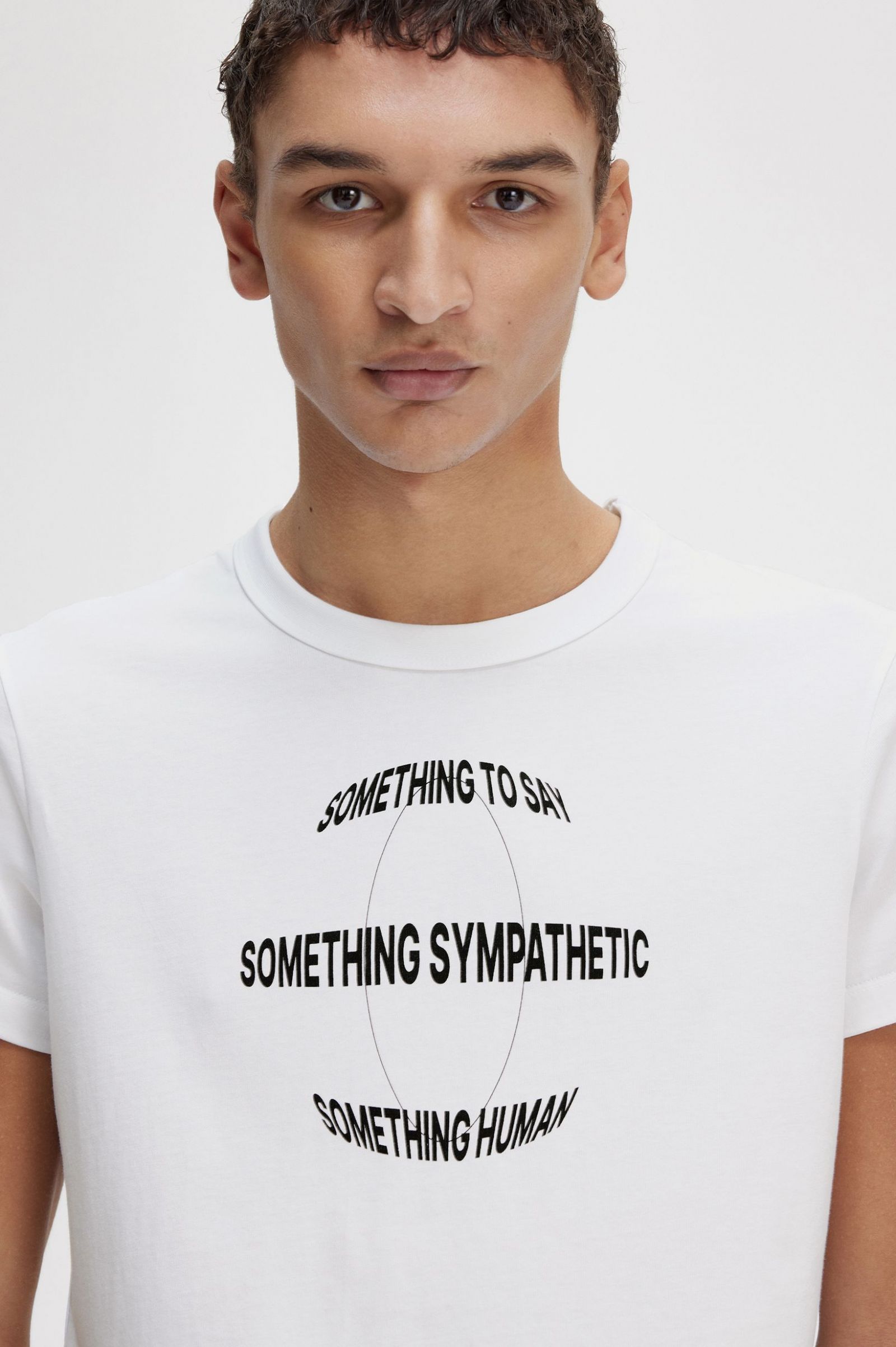 Raf SimonsPrinted Slim-Fit T-Shirt White