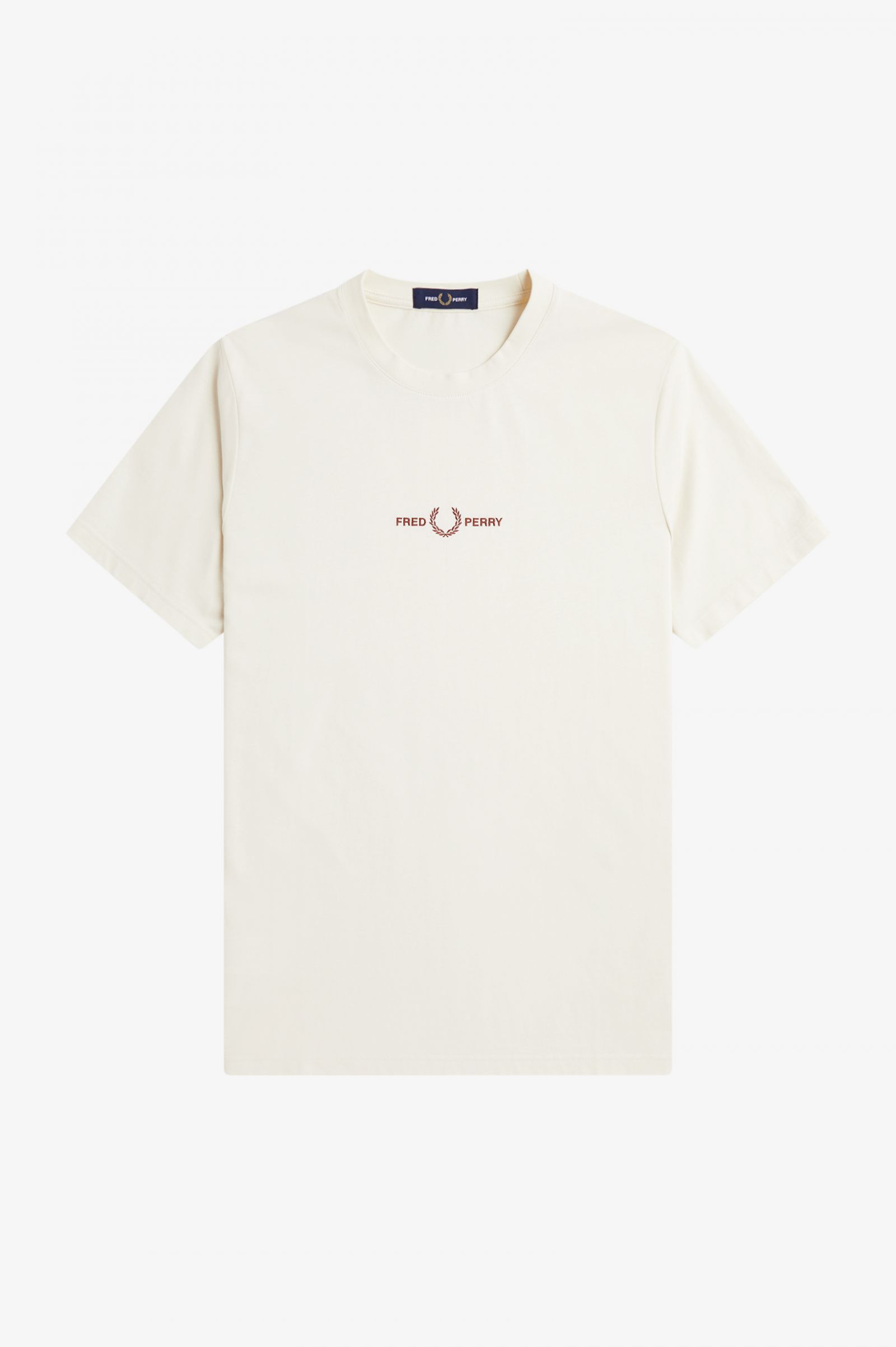 Embroidered T-Shirt Ecru