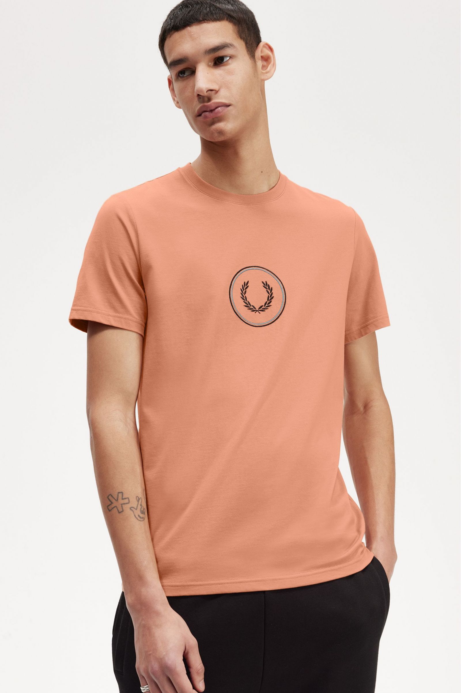 Circle Branding T-Shirt Light Rust