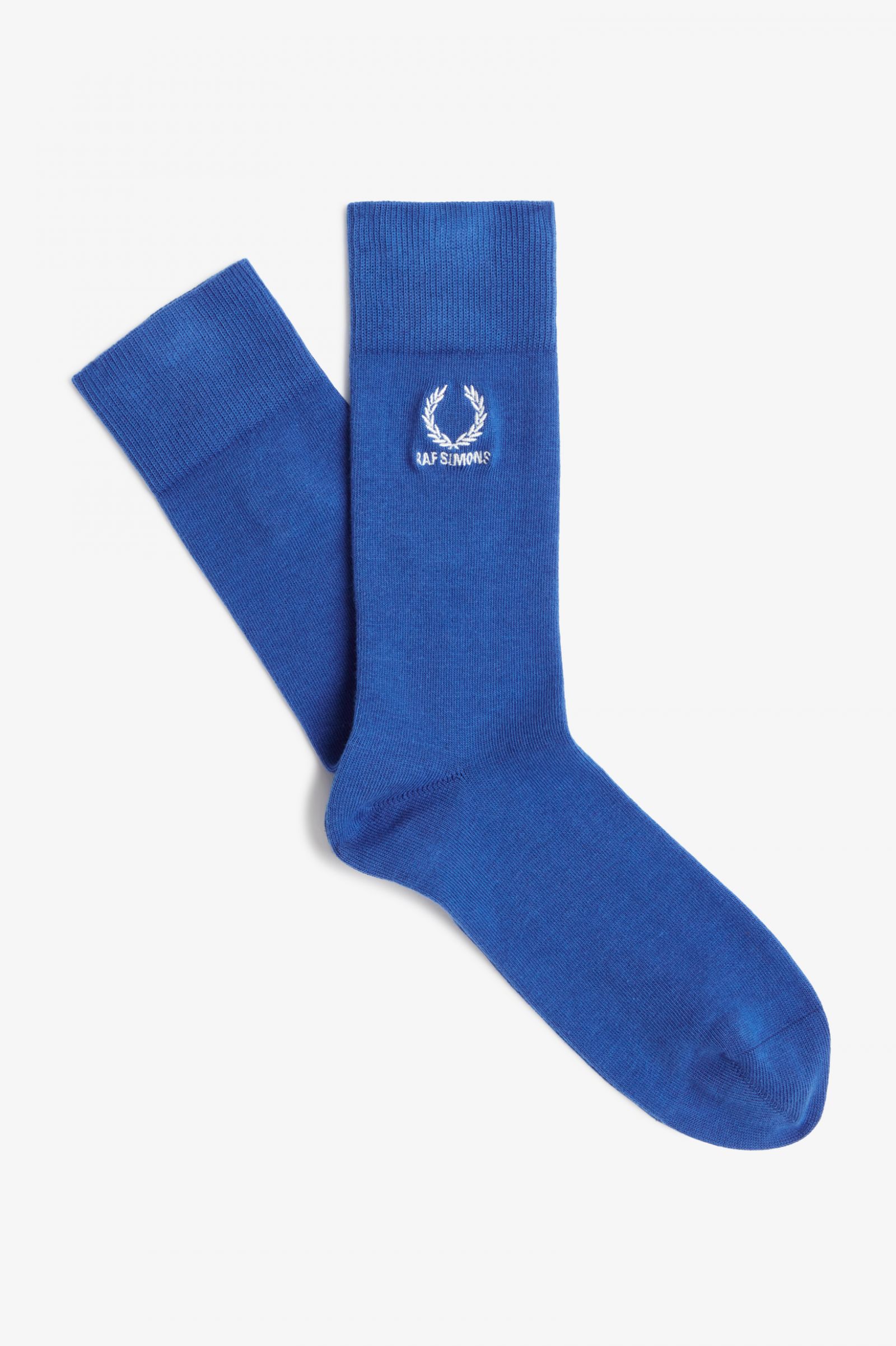 Raf SimonsEmbroided Socks Royal Blue