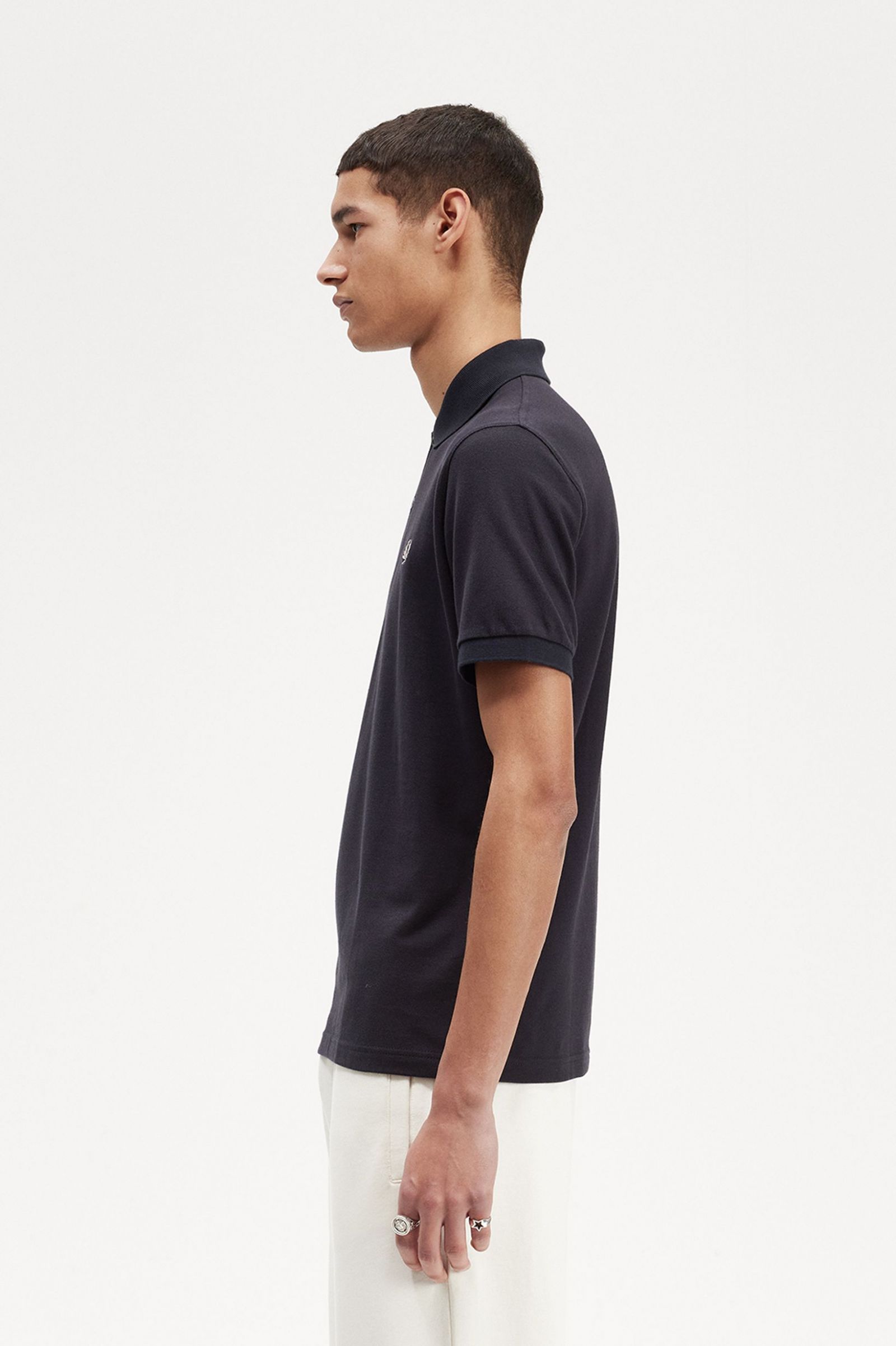The Fred Perry ShirtM3 Navy / Light Oyster