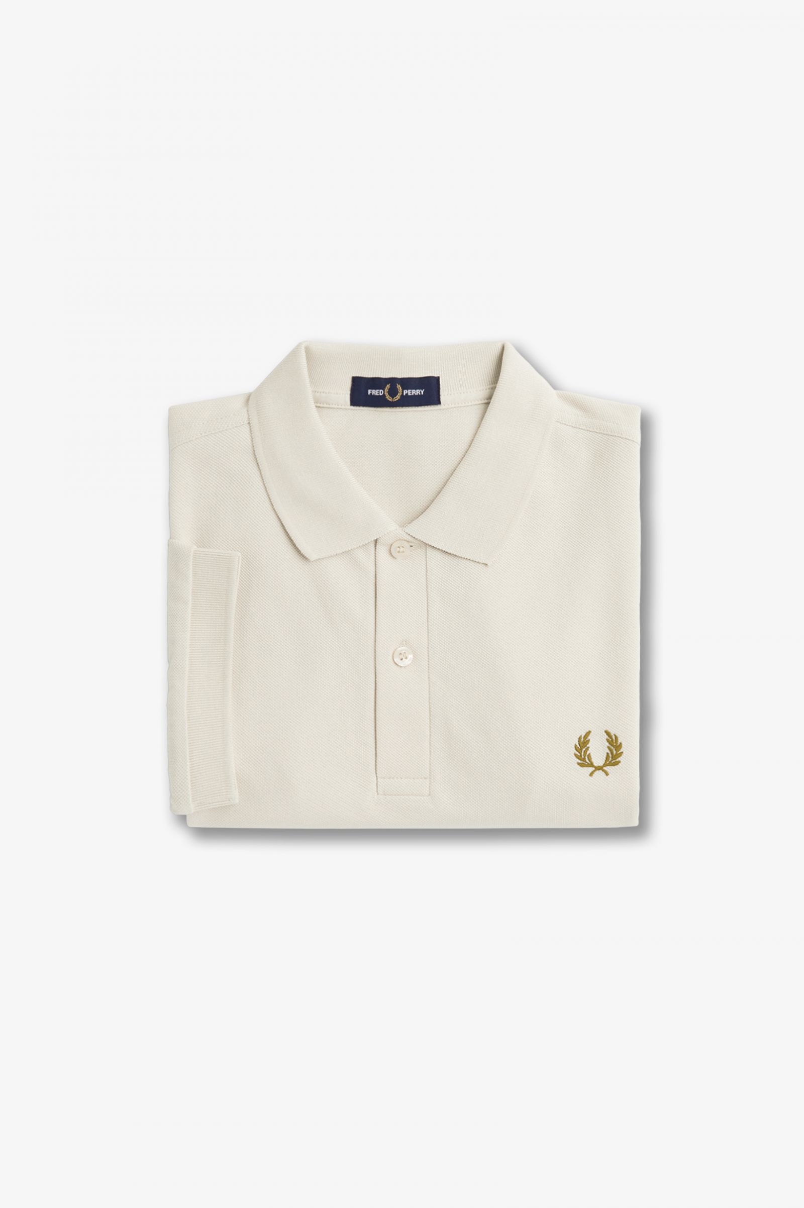 The Fred Perry ShirtM6000 Ecru / Dark Caramel