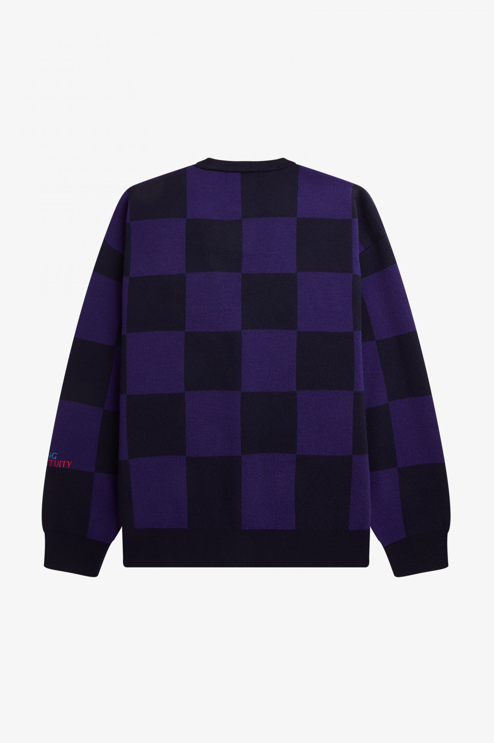 Raf SimonsChequerboard Cardigan Navy