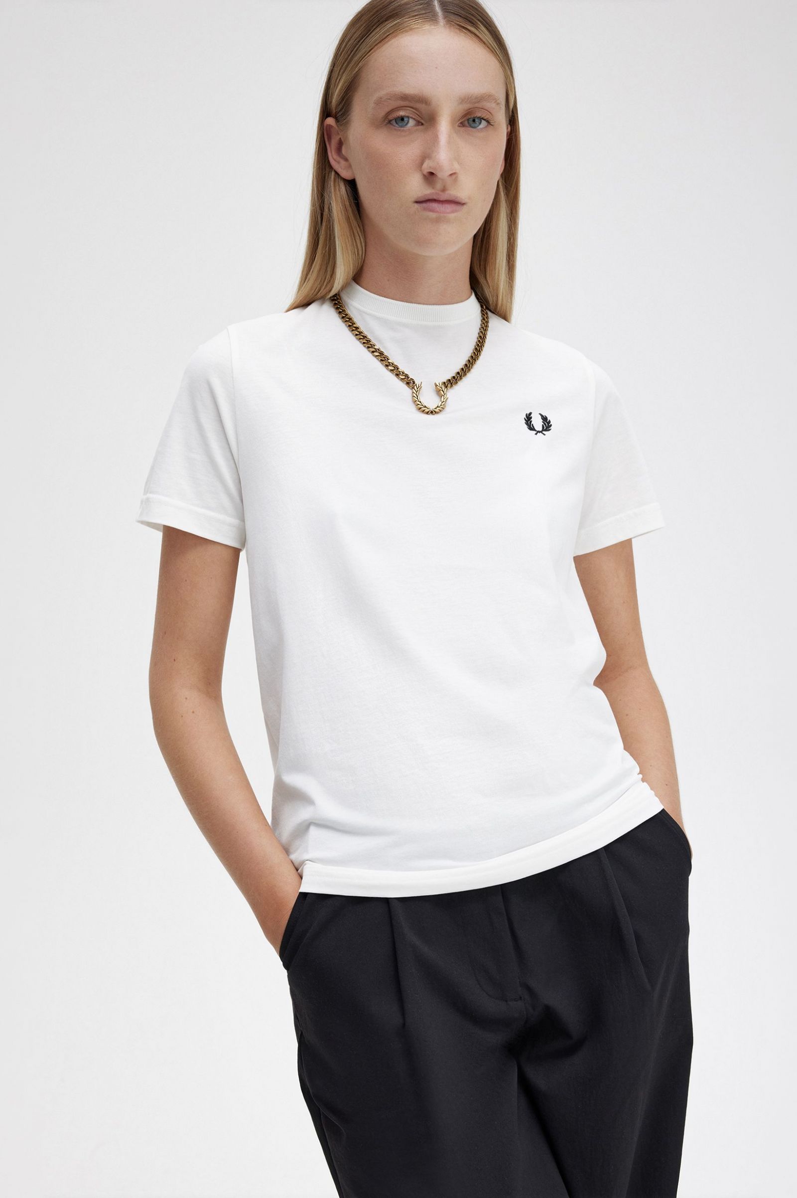 Chunky Laurel Wreath Necklace Gold