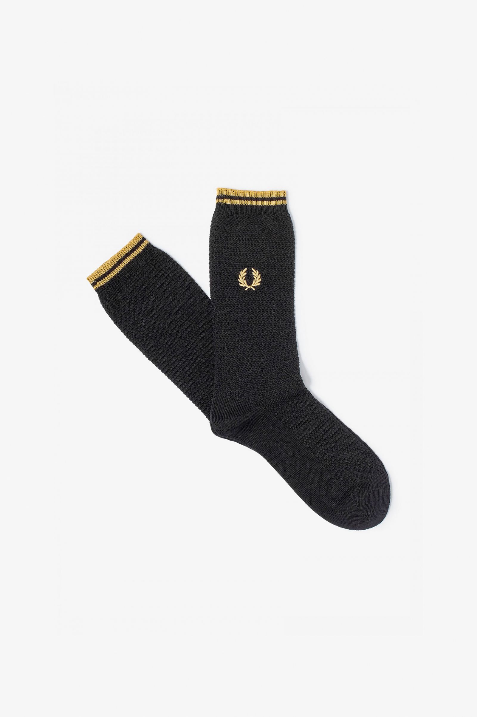 Tipped Socks Black / Champagne / Champagne