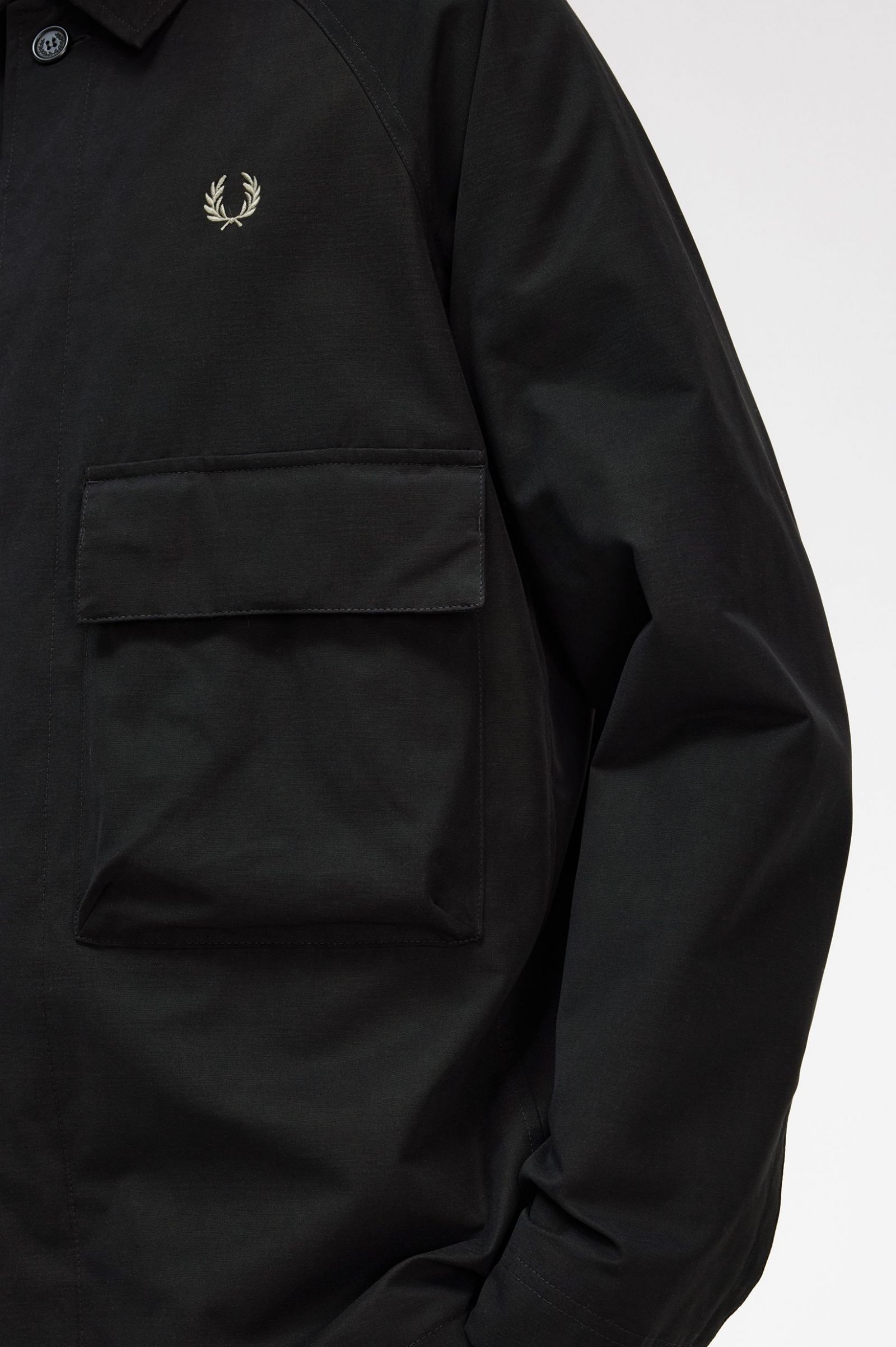 Utility Overshirt Black