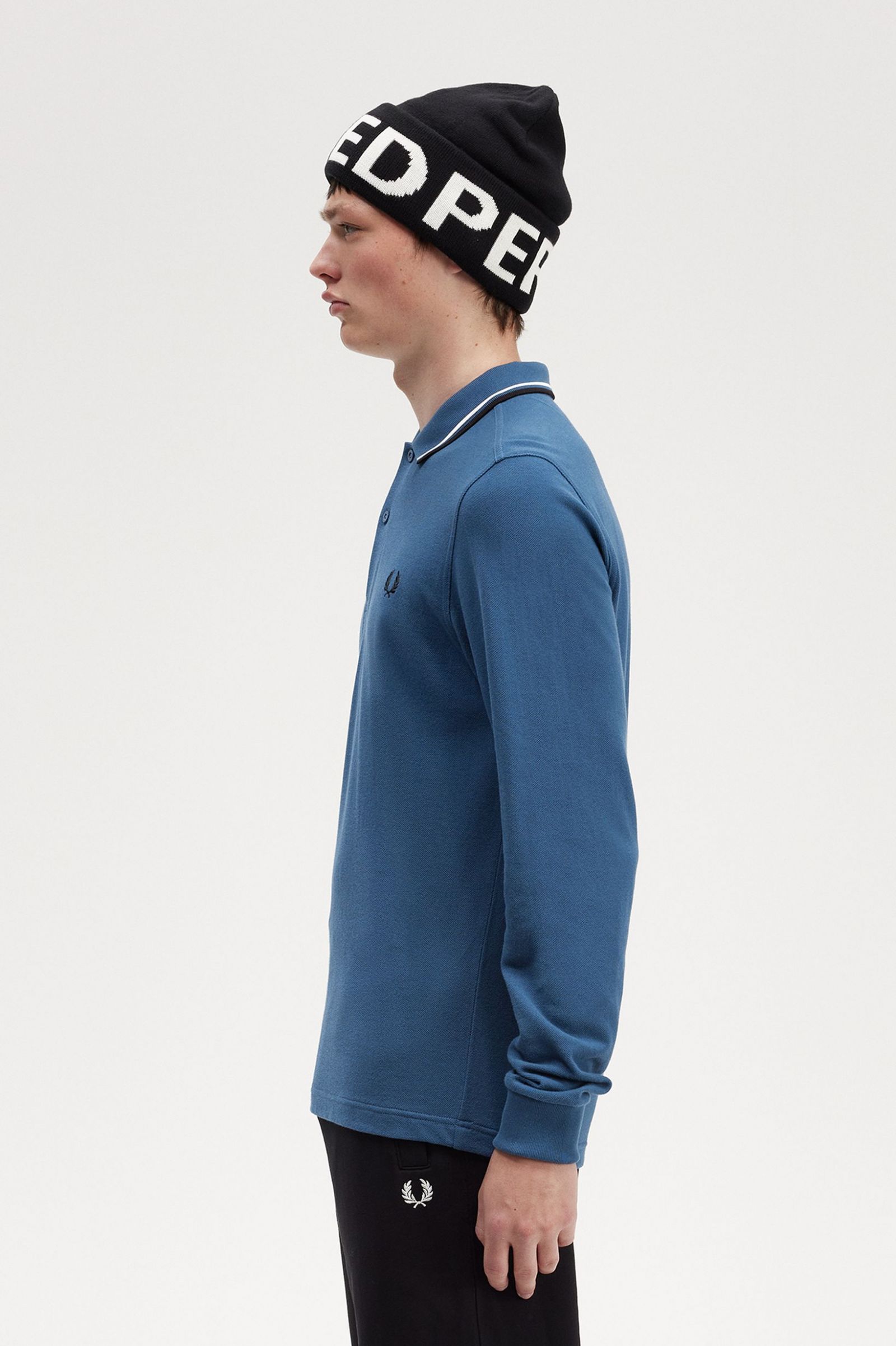 The Fred Perry ShirtM3636 Midnight Blue / Snow White / Black