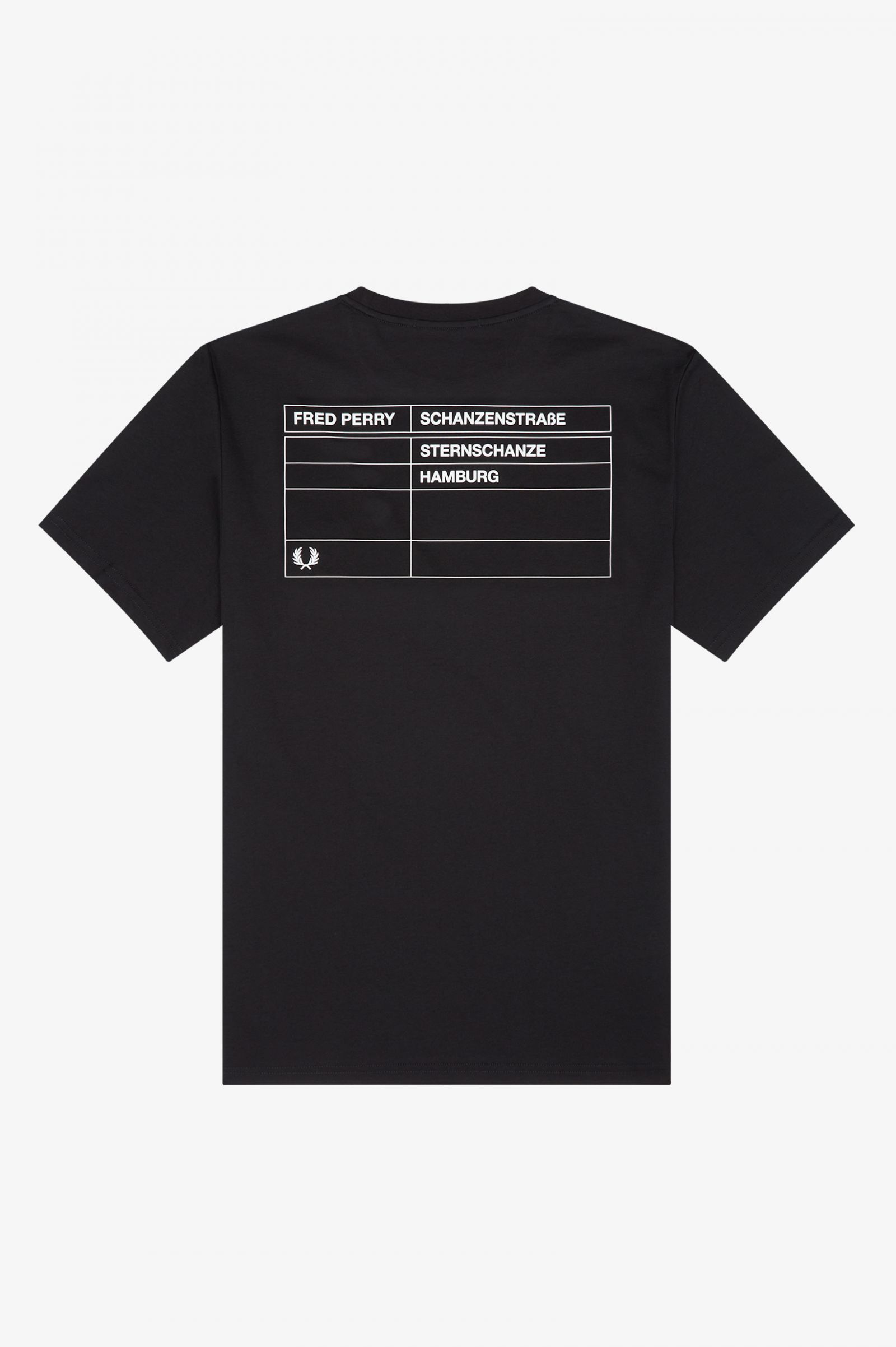 Hamburg Ringer T-Shirt Black