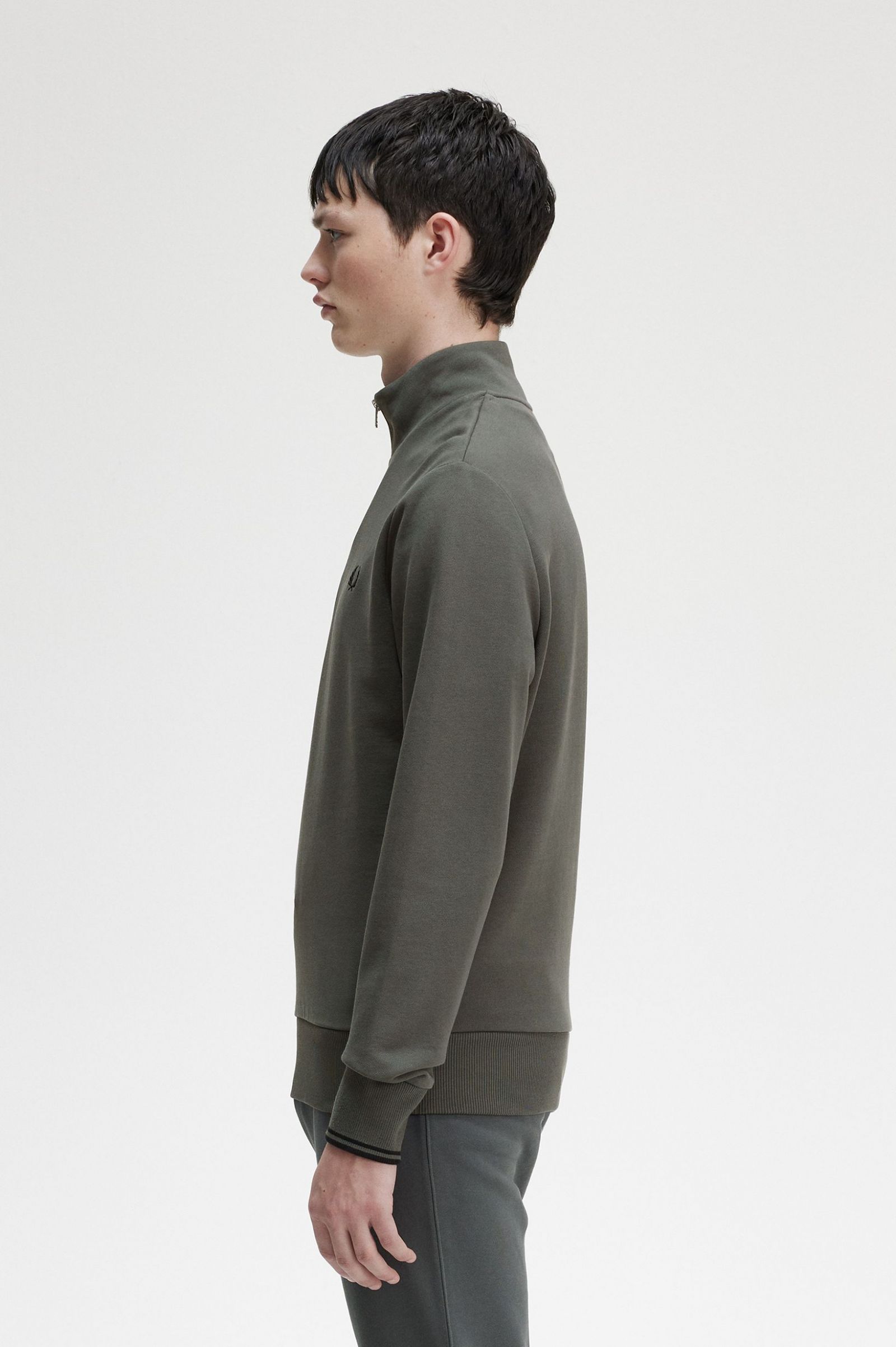 Half Zip Sweatshirt Field Green