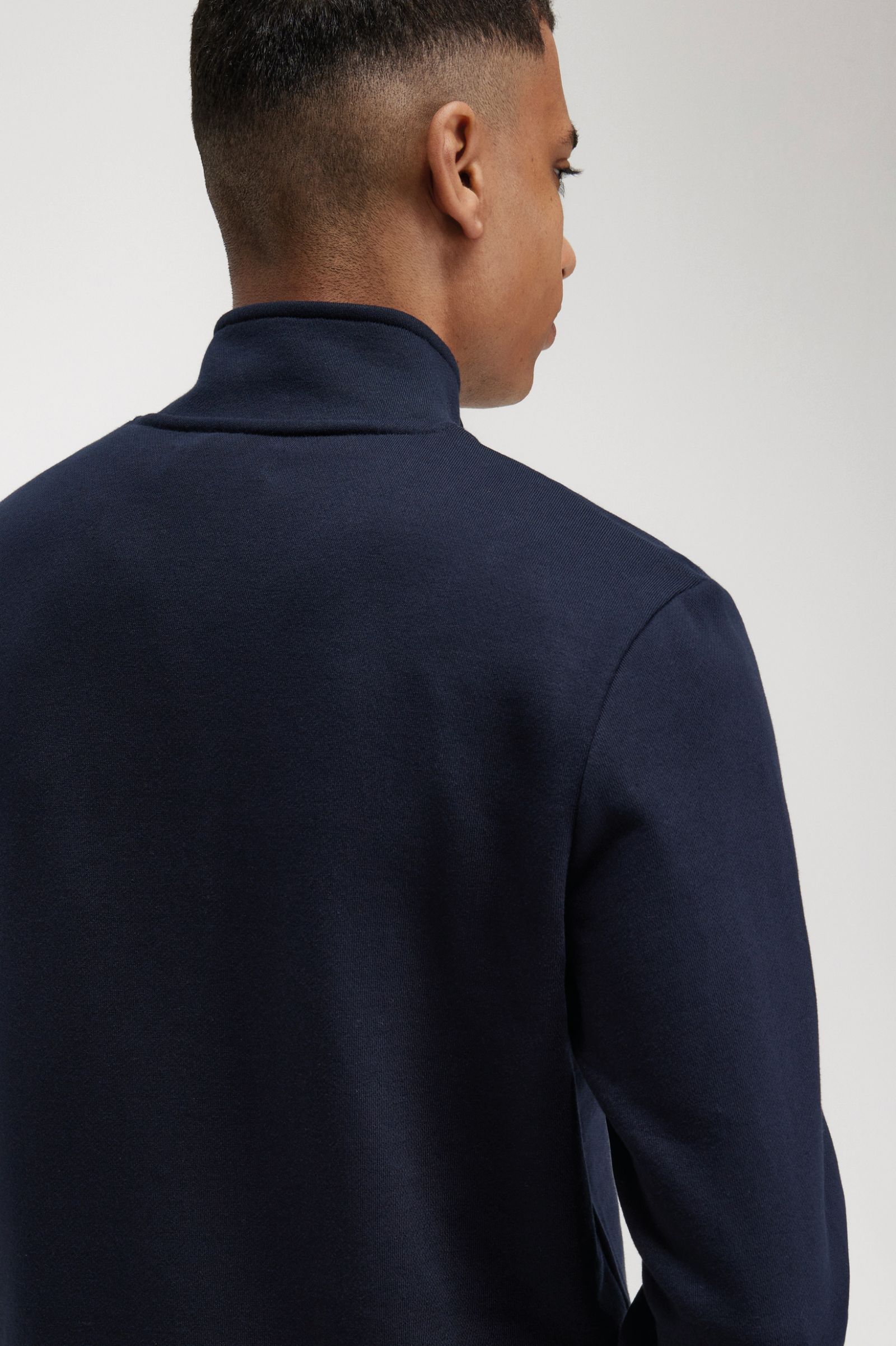 Half Zip Sweatshirt Navy