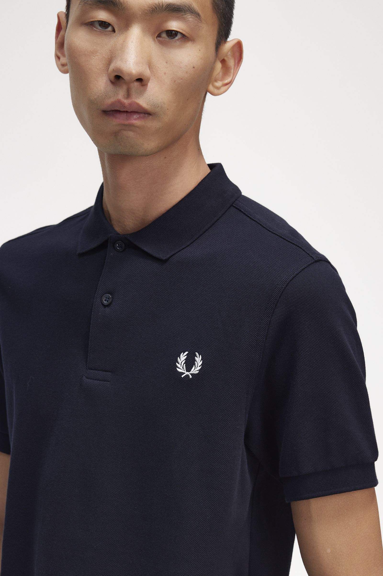 The Fred Perry ShirtM6000 Navy / Snow White