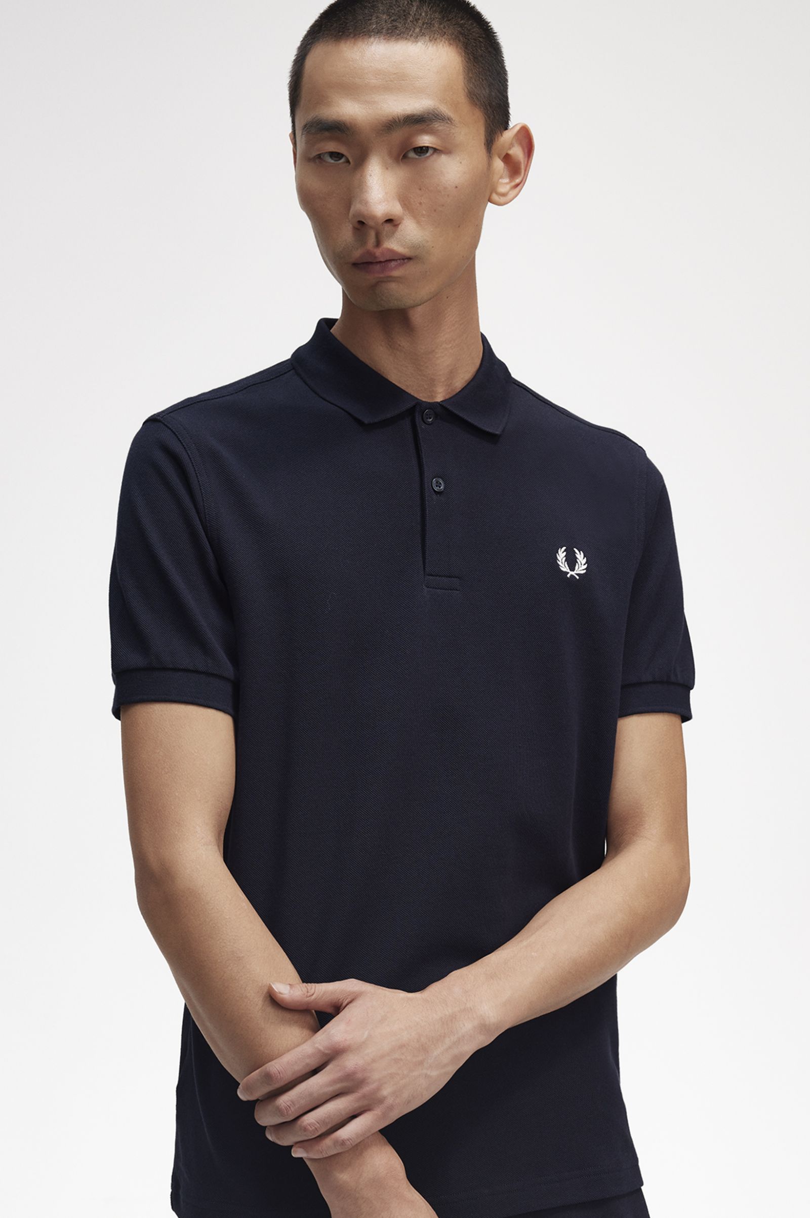 The Fred Perry ShirtM6000 Navy / Snow White