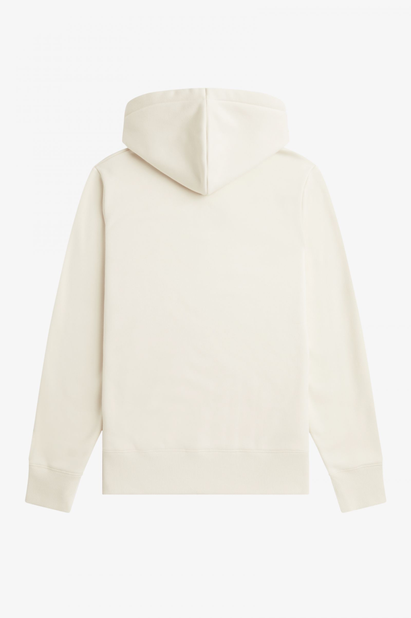 Embroidered Hooded Sweatshirt Ecru