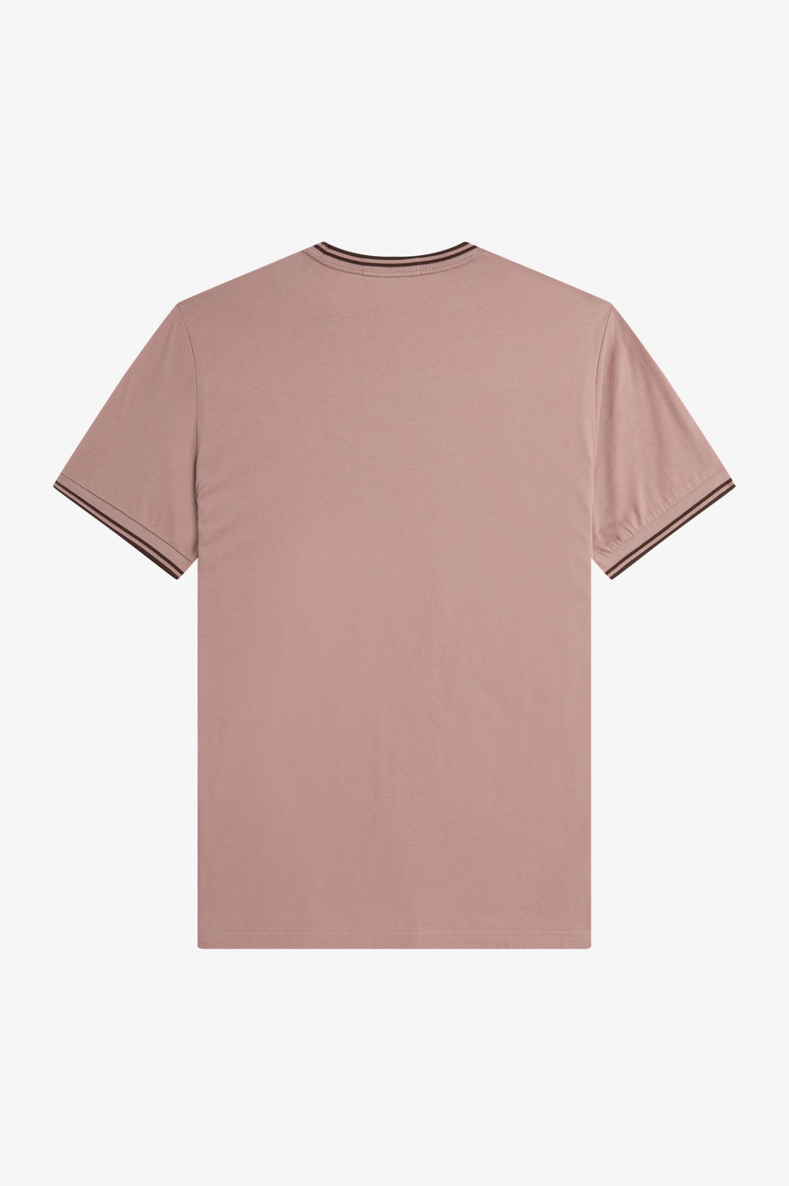 Twin Tipped T-Shirt Dark Pink / Whisky Brown