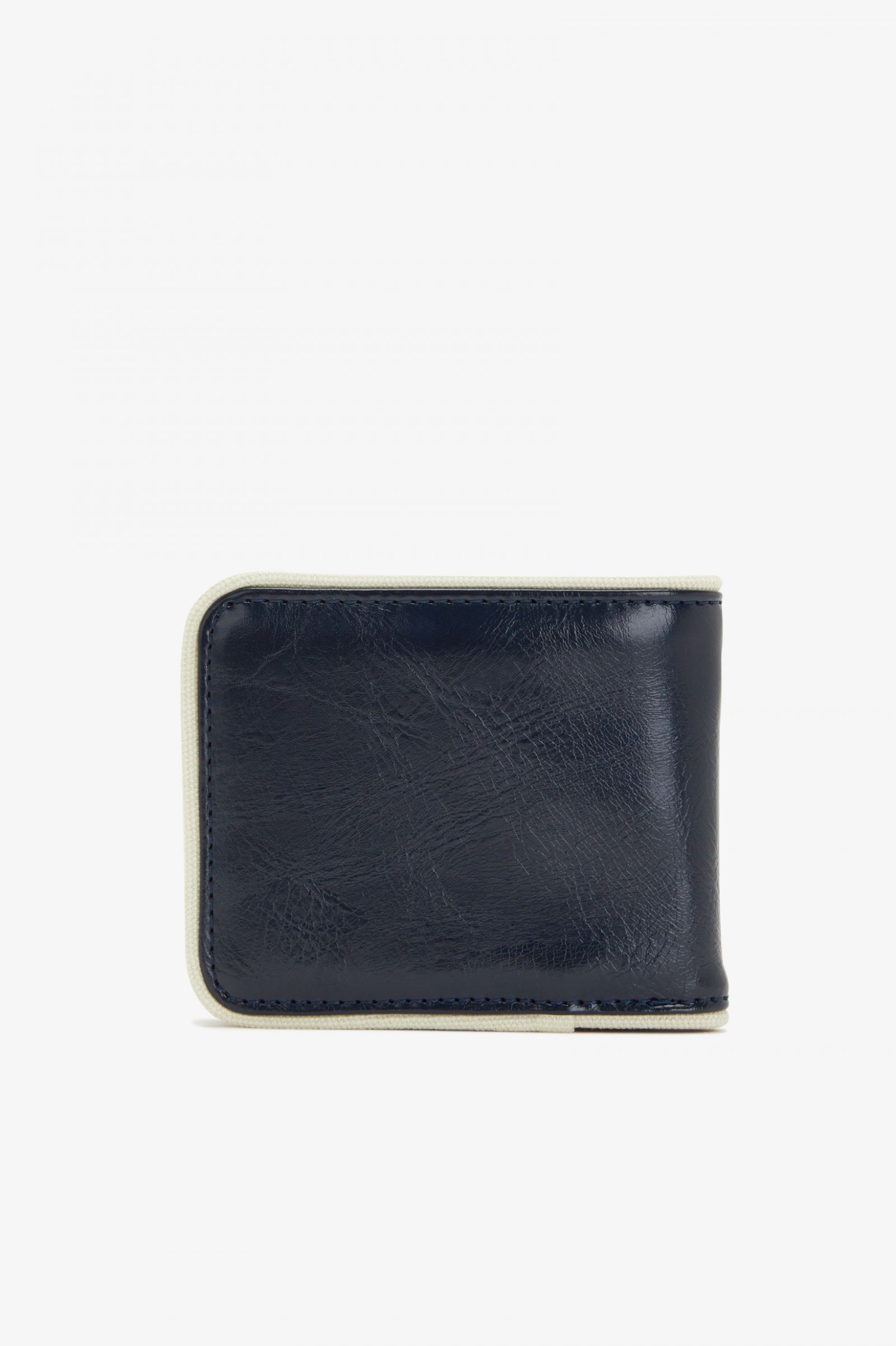 Classic Billfold Wallet Navy / Ecru