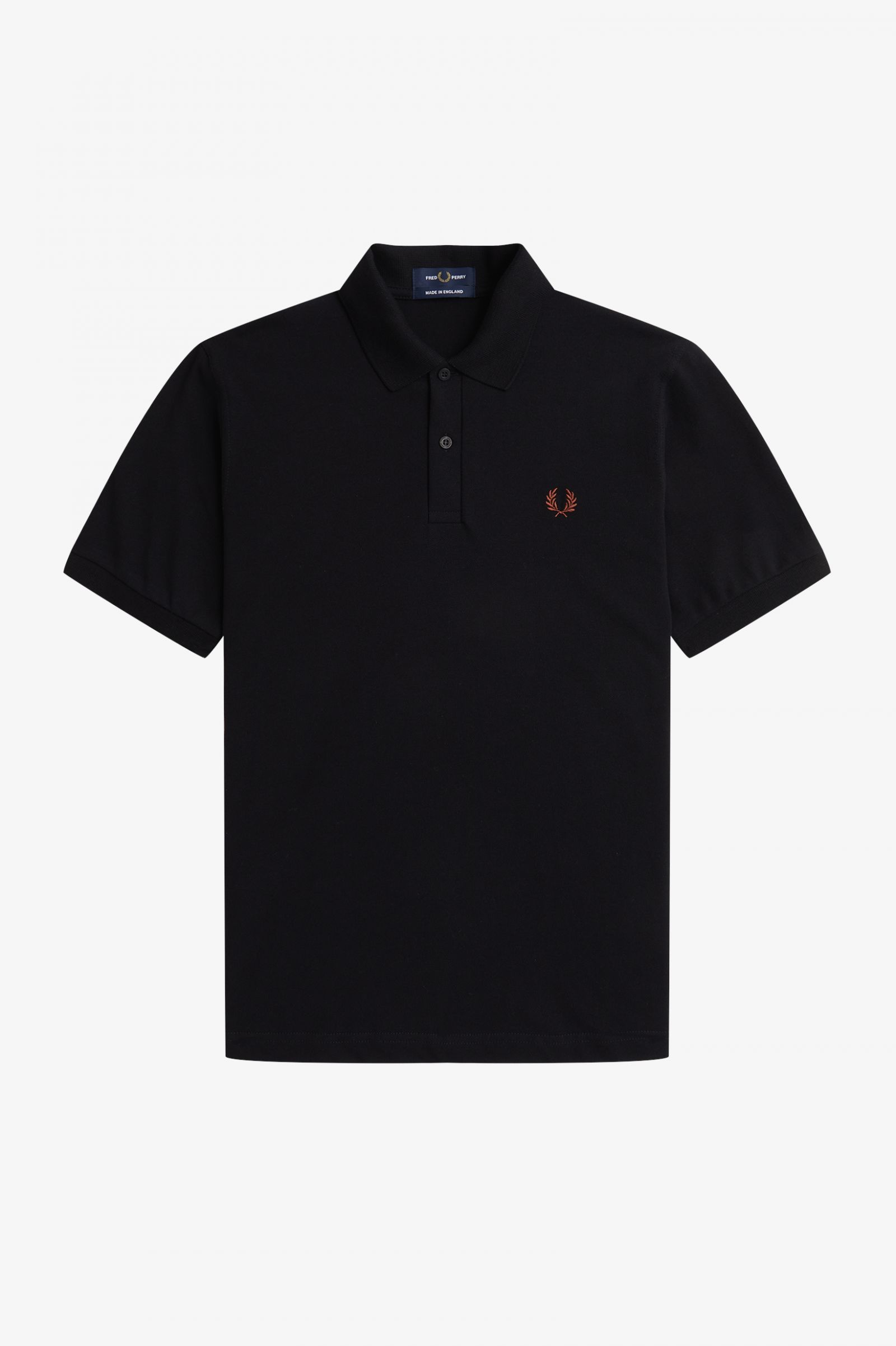 The Fred Perry ShirtM3 Black / Whisky Brown