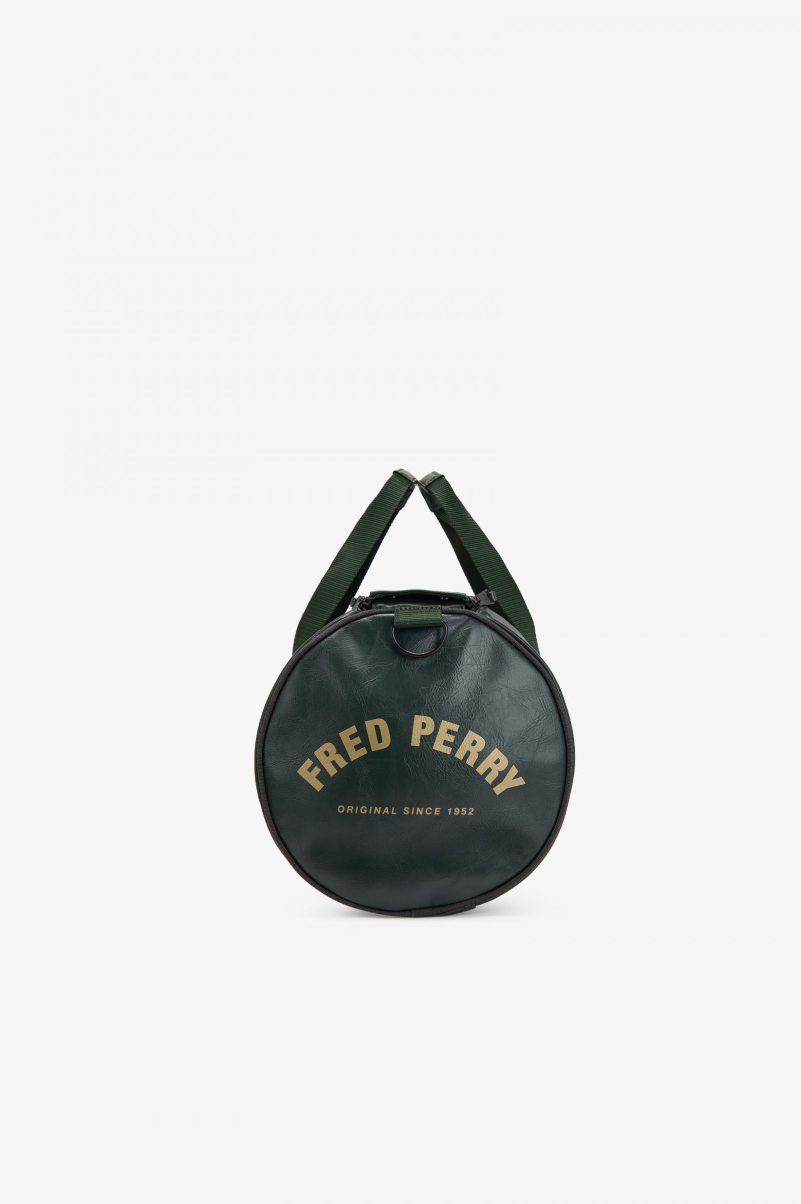 Tonal Barrel Bag Dark Green