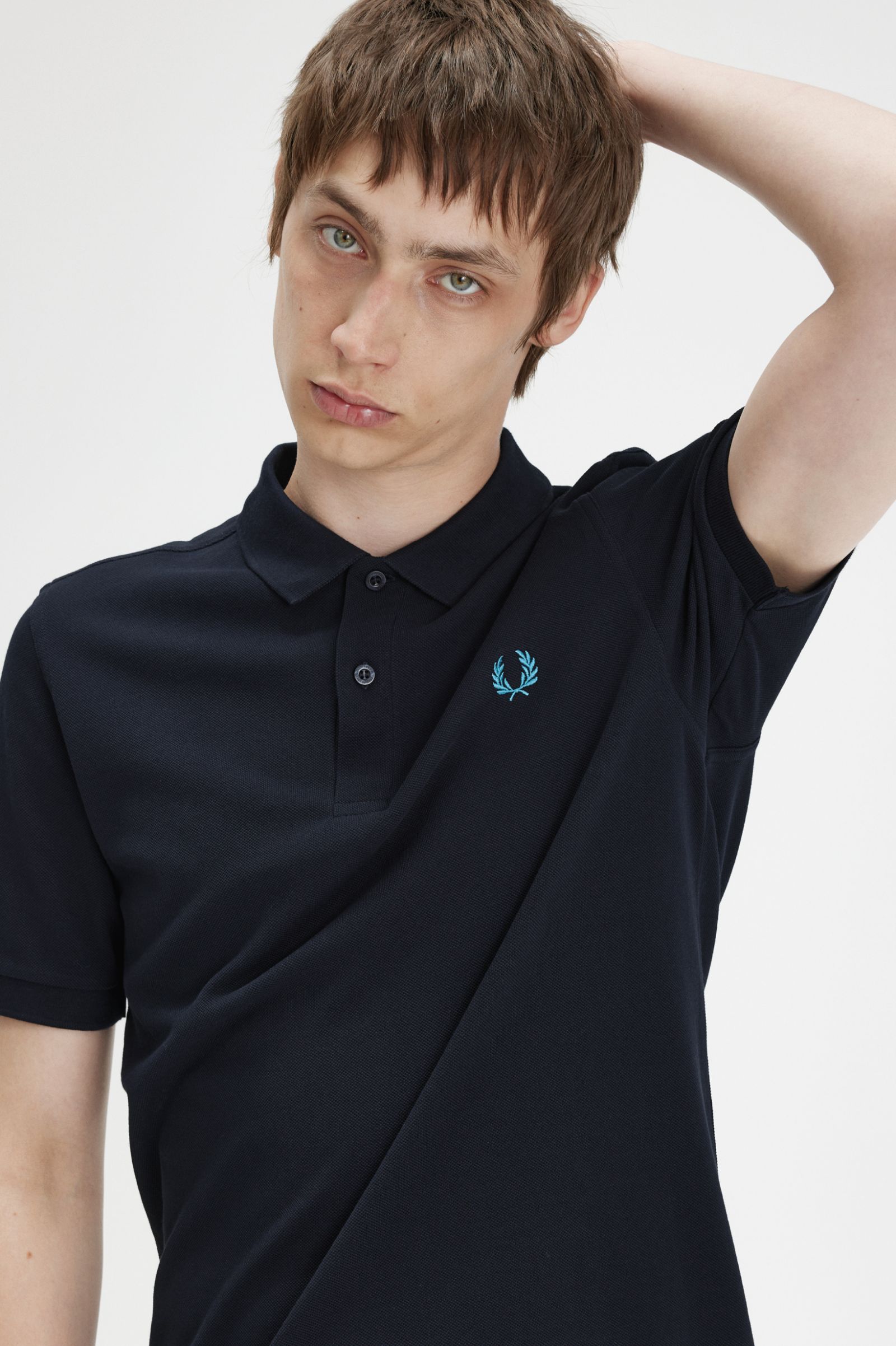 The Fred Perry ShirtM6000 Navy / Cyber Blue