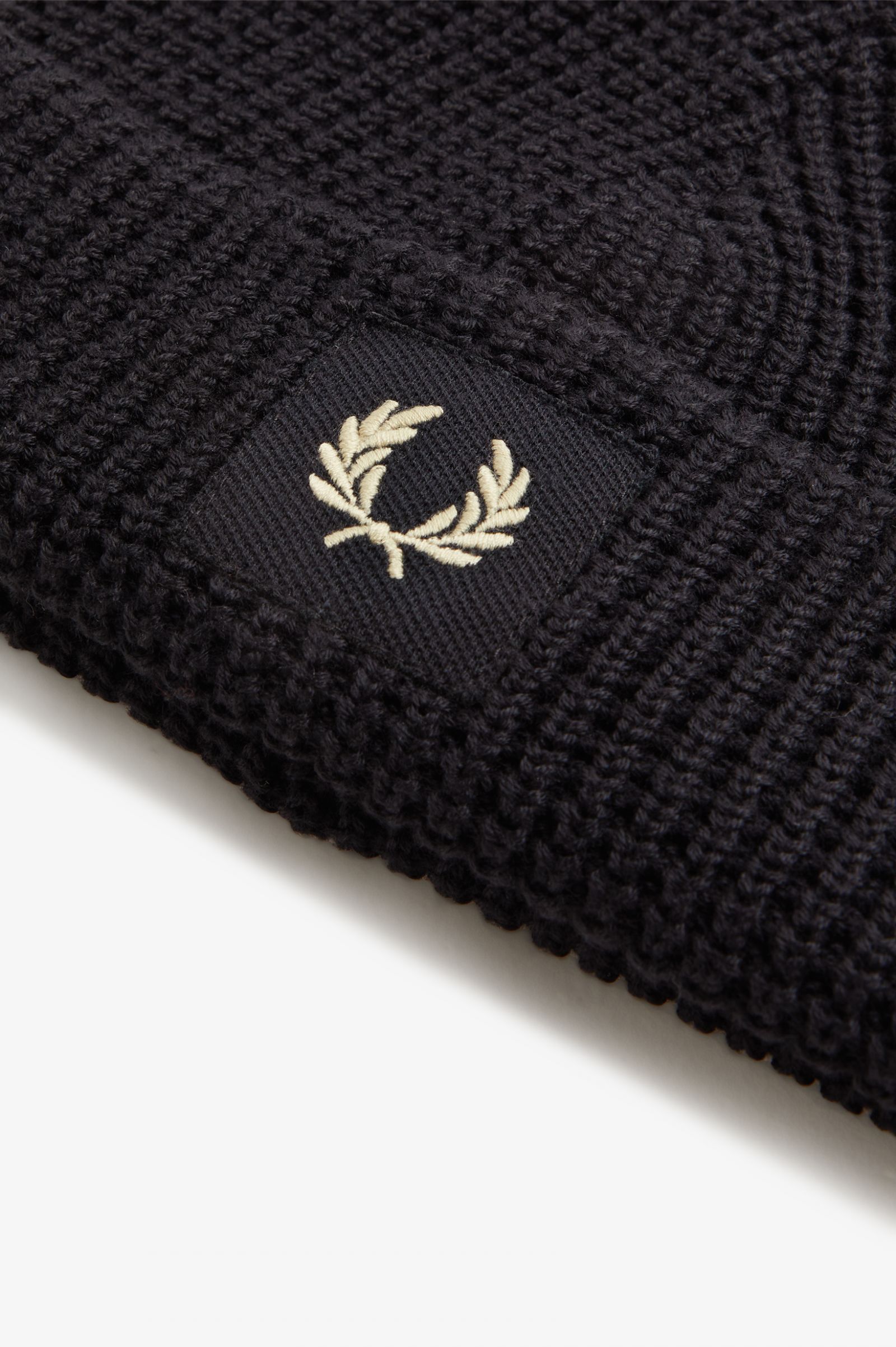 Waffle Knit Beanie Oatmeal / Dark Caramel
