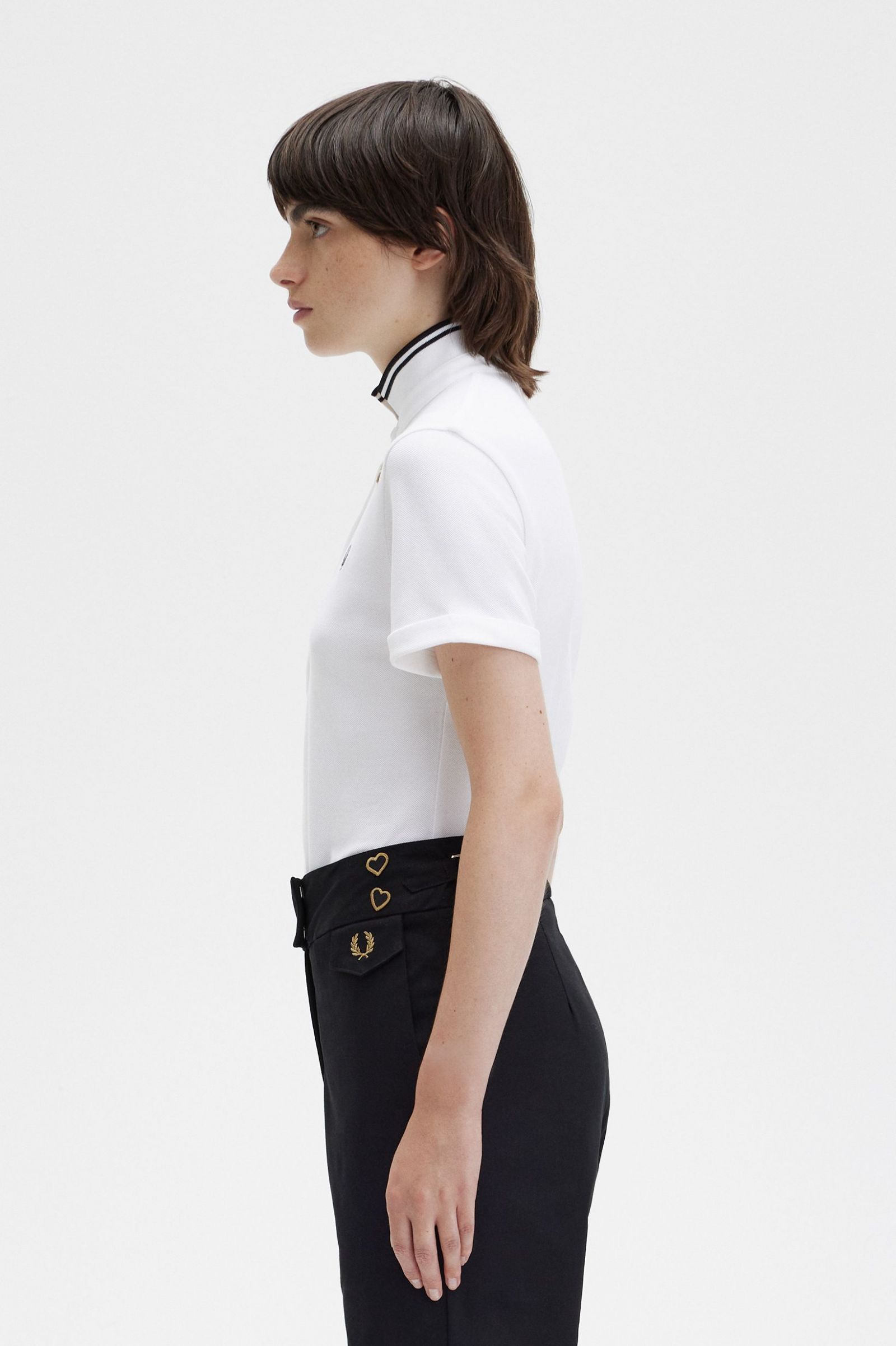 Amy Winehouse FoundationAmy Fred Perry Shirt White