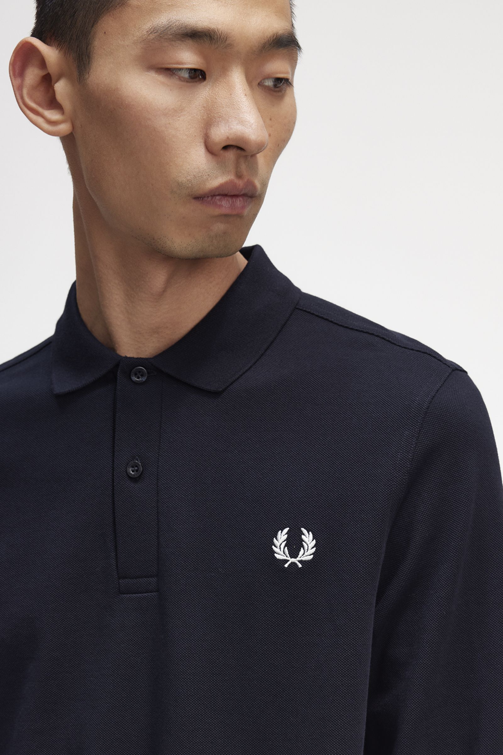 The Fred Perry ShirtM6006 Navy / White