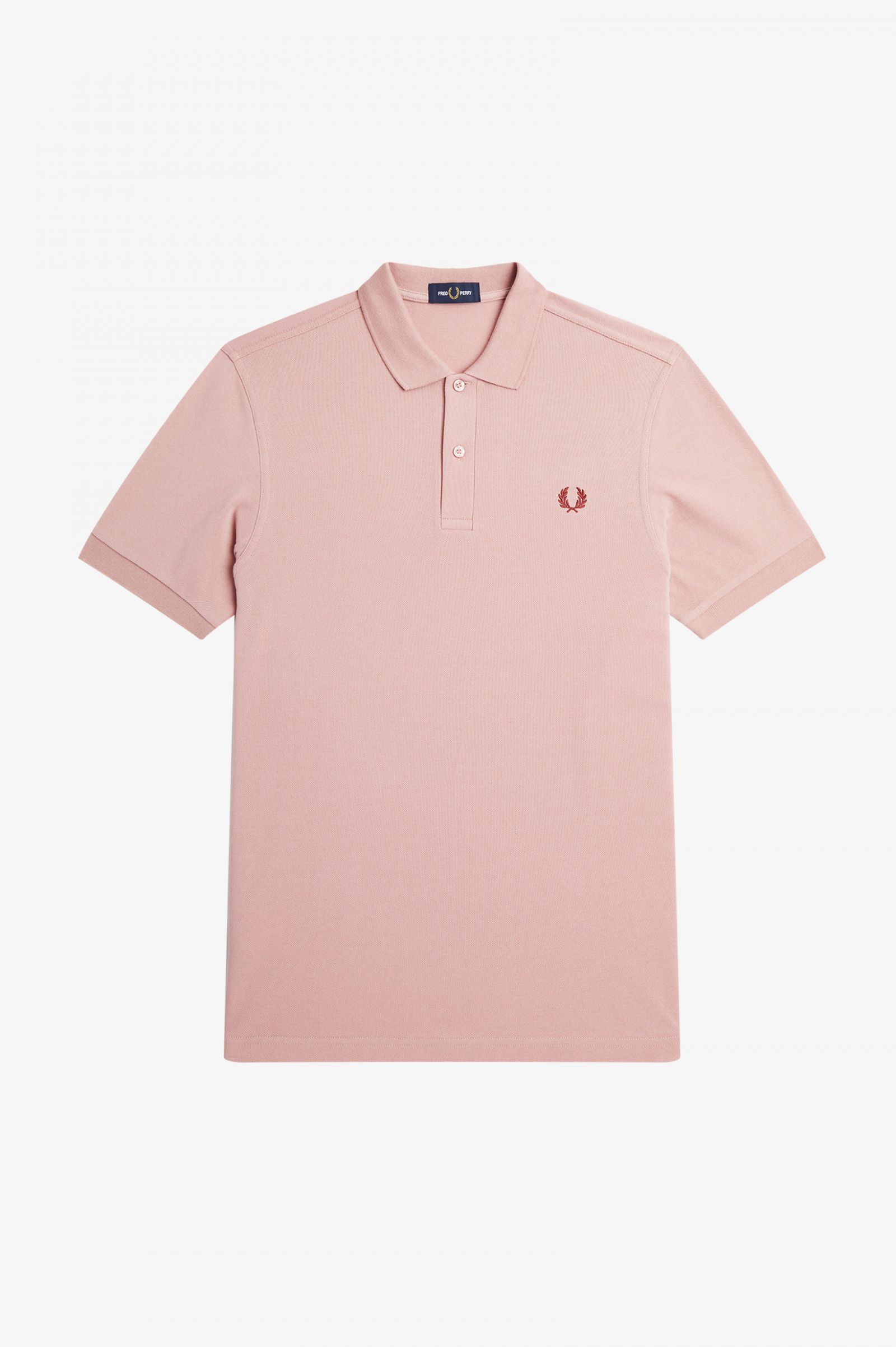 The Fred Perry ShirtM6000 Dusty Rose Pink / Oxblood