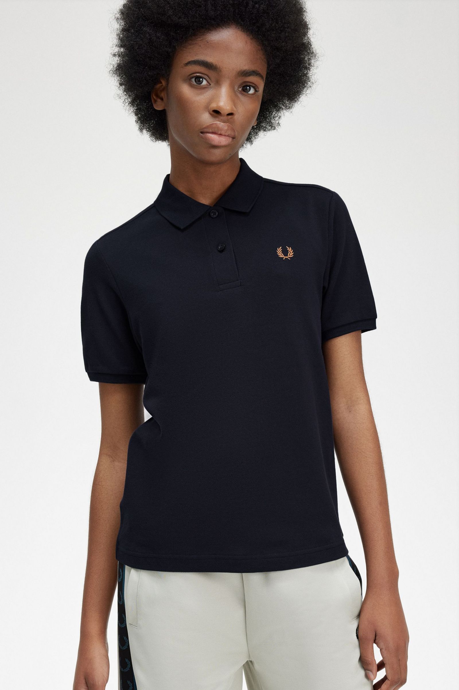 The Fred Perry ShirtG6000 Navy / Shaded Stone