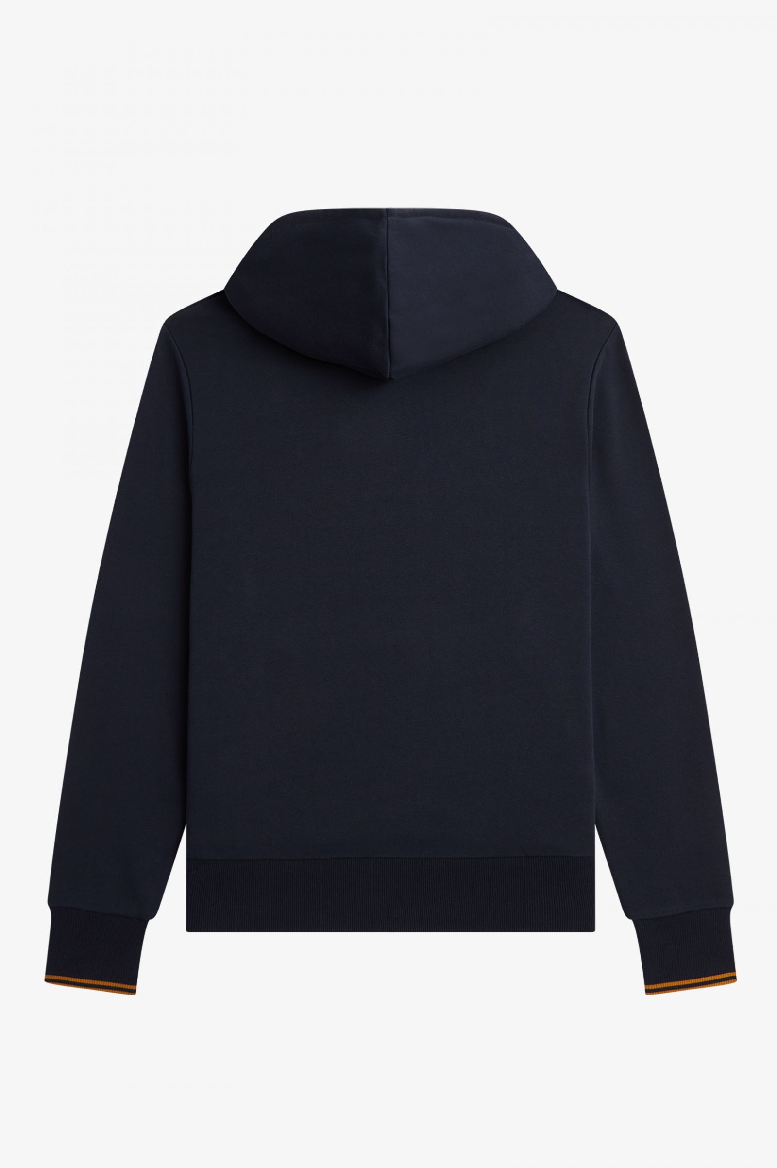 Tipped Hooded Sweatshirt Navy / Dark Caramel