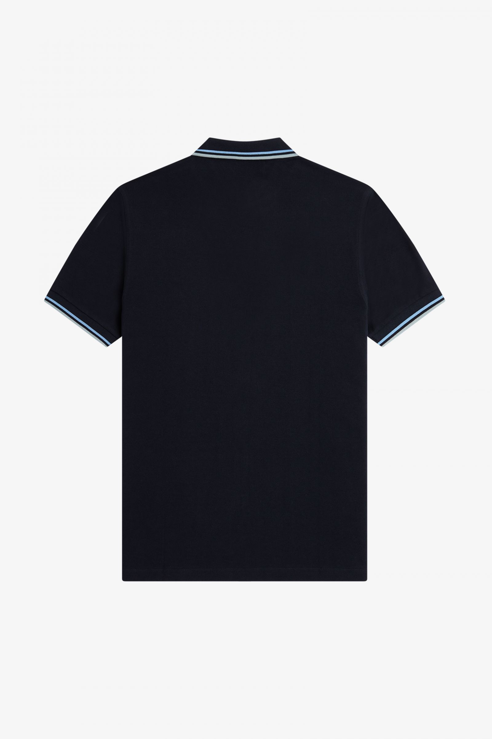 The Fred Perry ShirtM3600 Navy / Soft Blue / Silver Blue