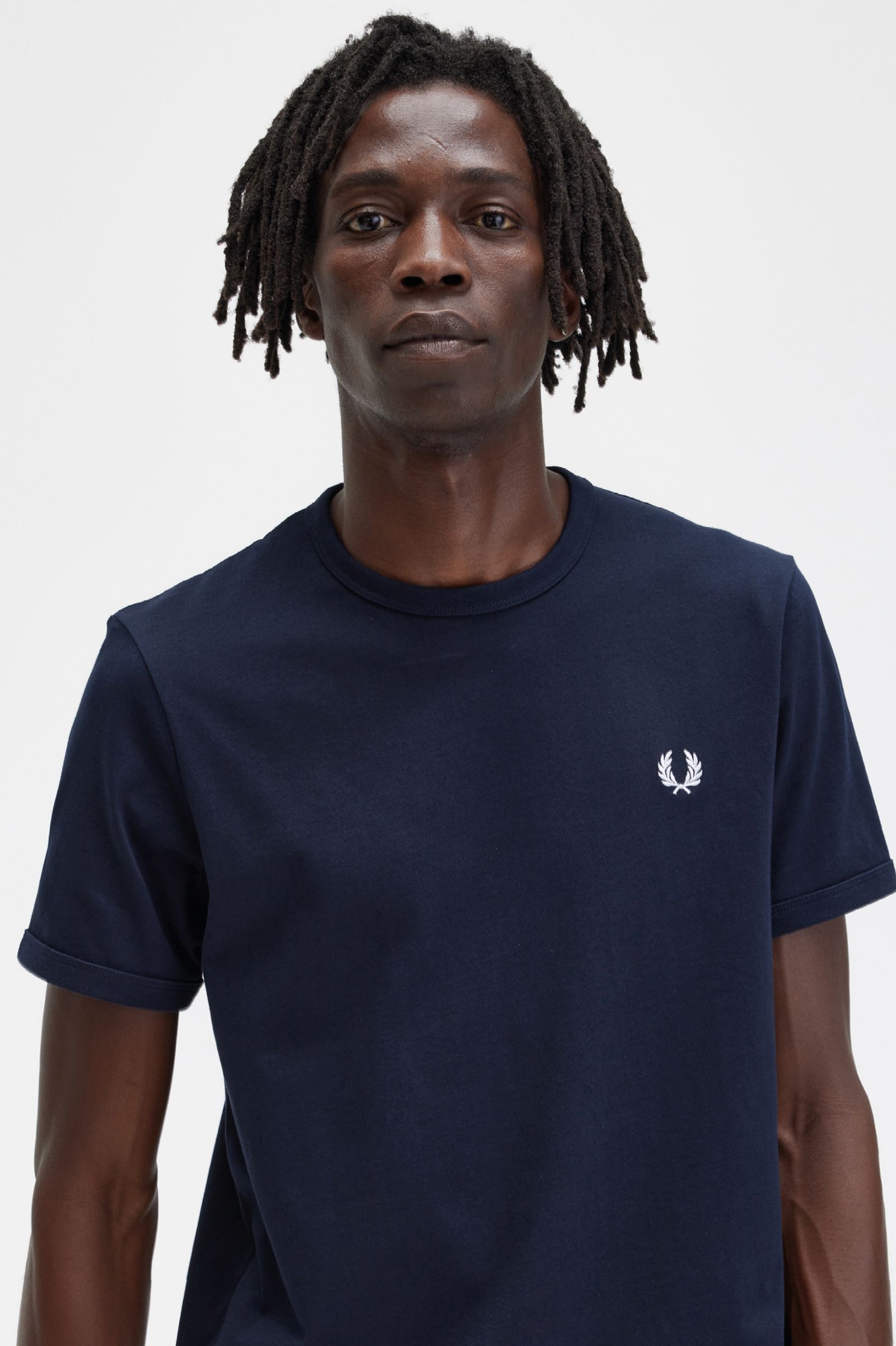 Ringer T-Shirt Navy