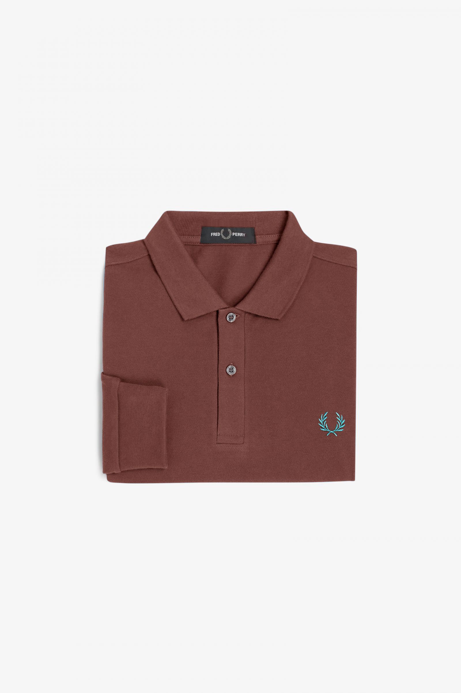 The Fred Perry ShirtM6006 Whisky Brown / Deep Mint