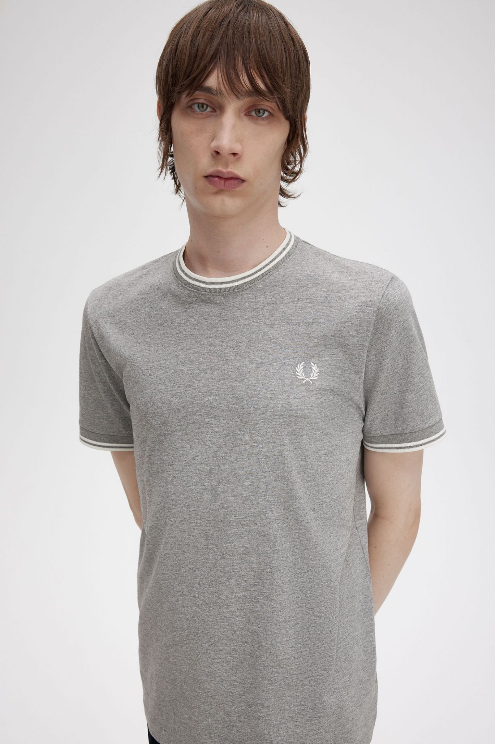 Twin Tipped T-Shirt Steel Marl