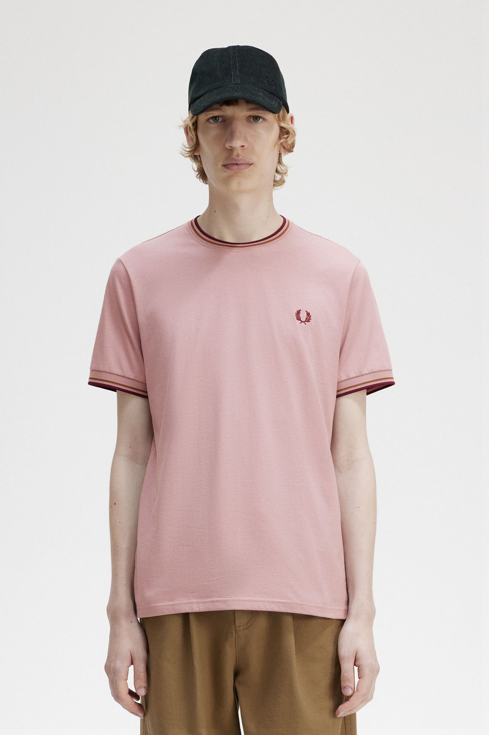 Twin Tipped T-Shirt Dusty Rose Pink