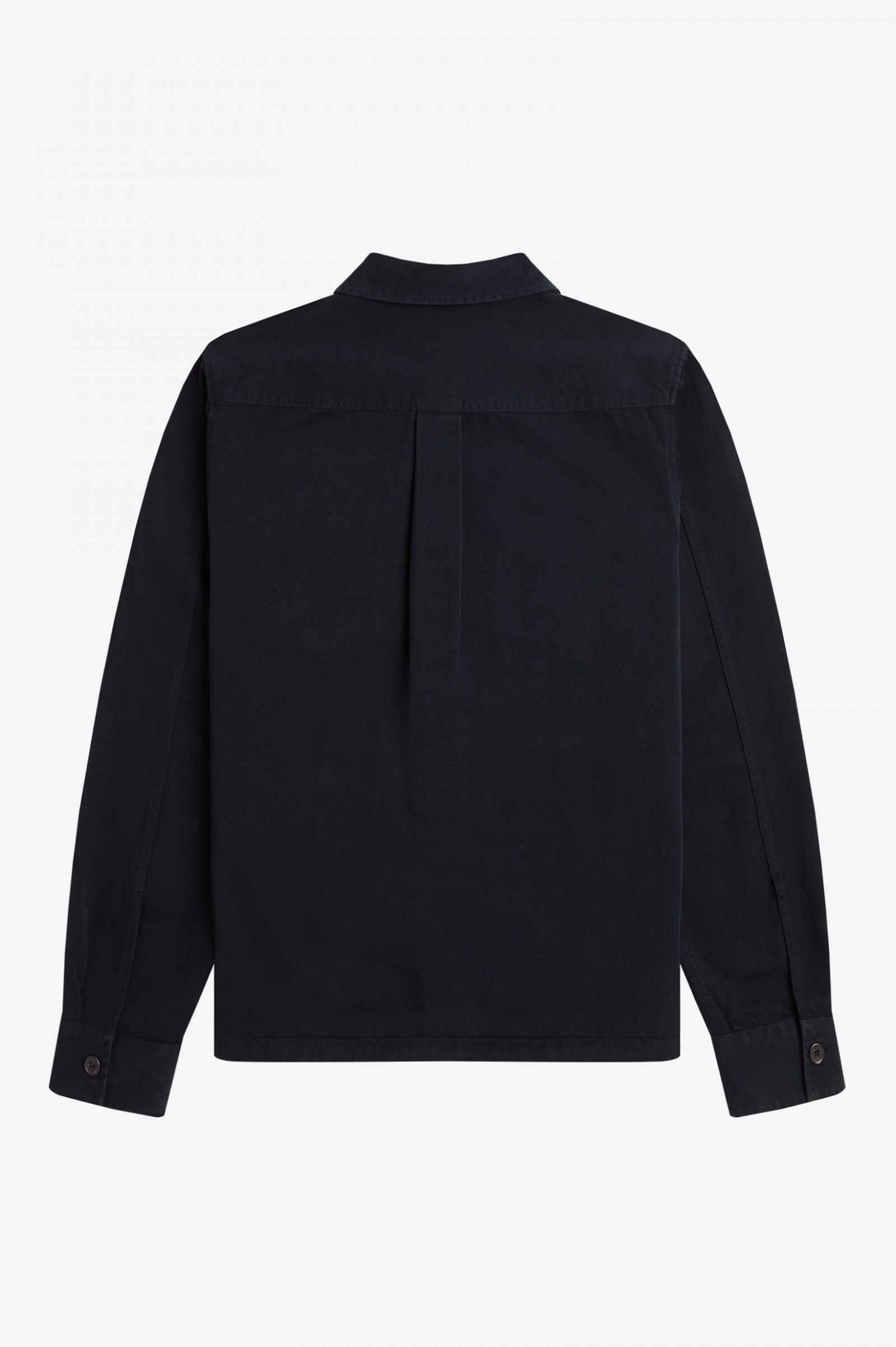 Twill Overshirt Black