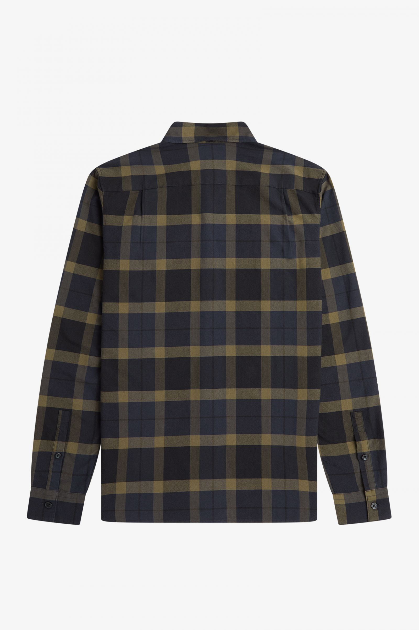 Tartan Shirt Uniform Green