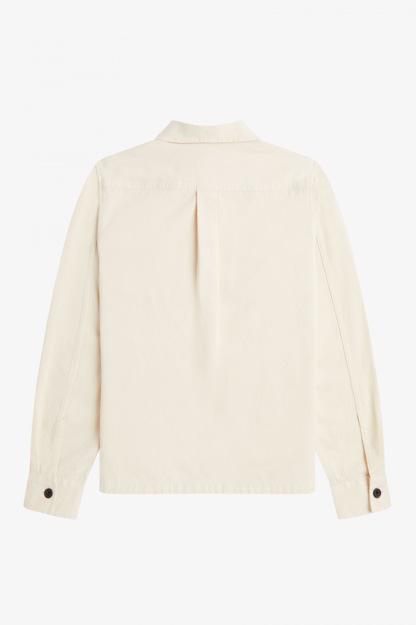 Twill Overshirt Ecru