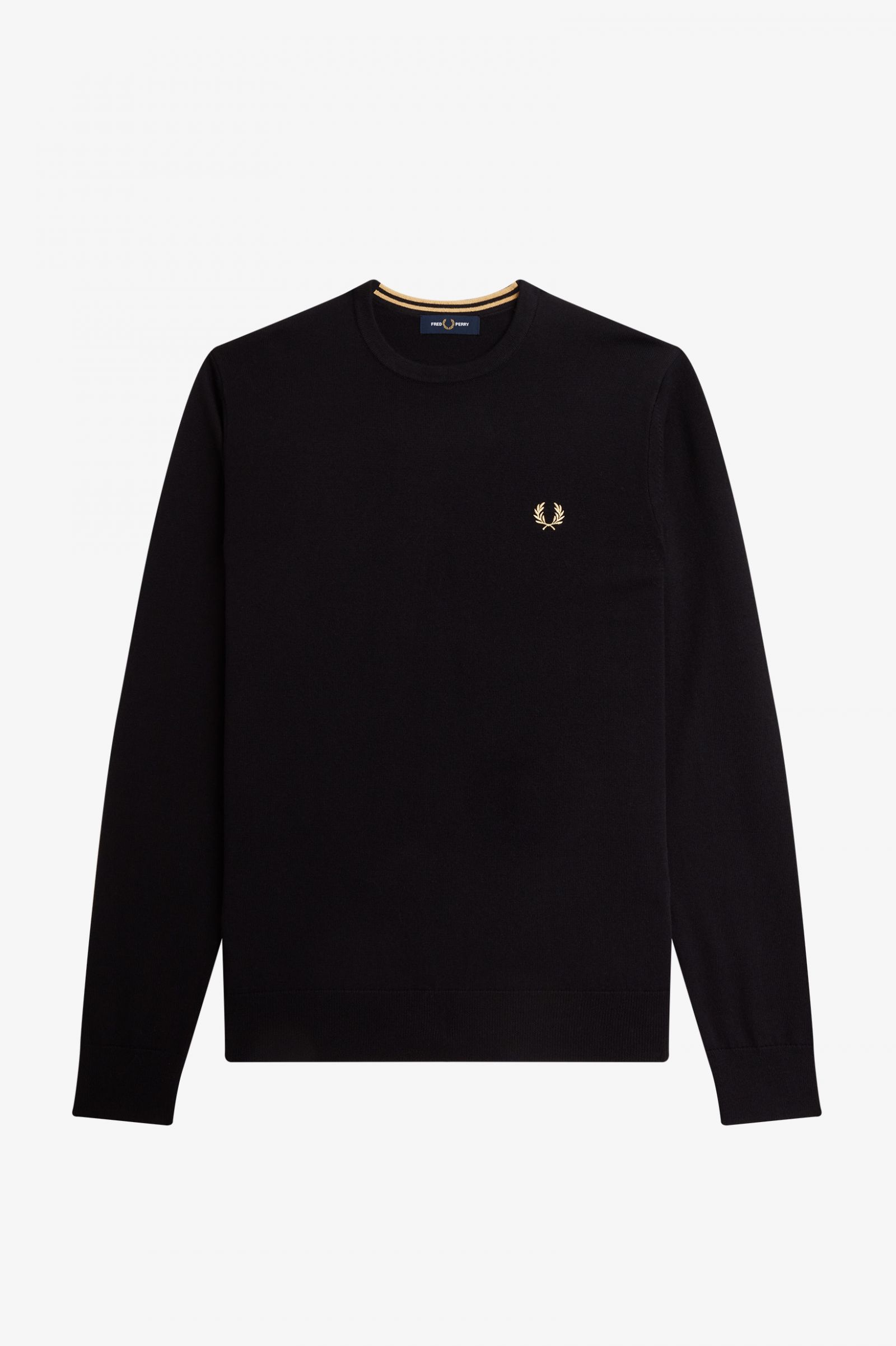 Classic Crew Neck Jumper Black