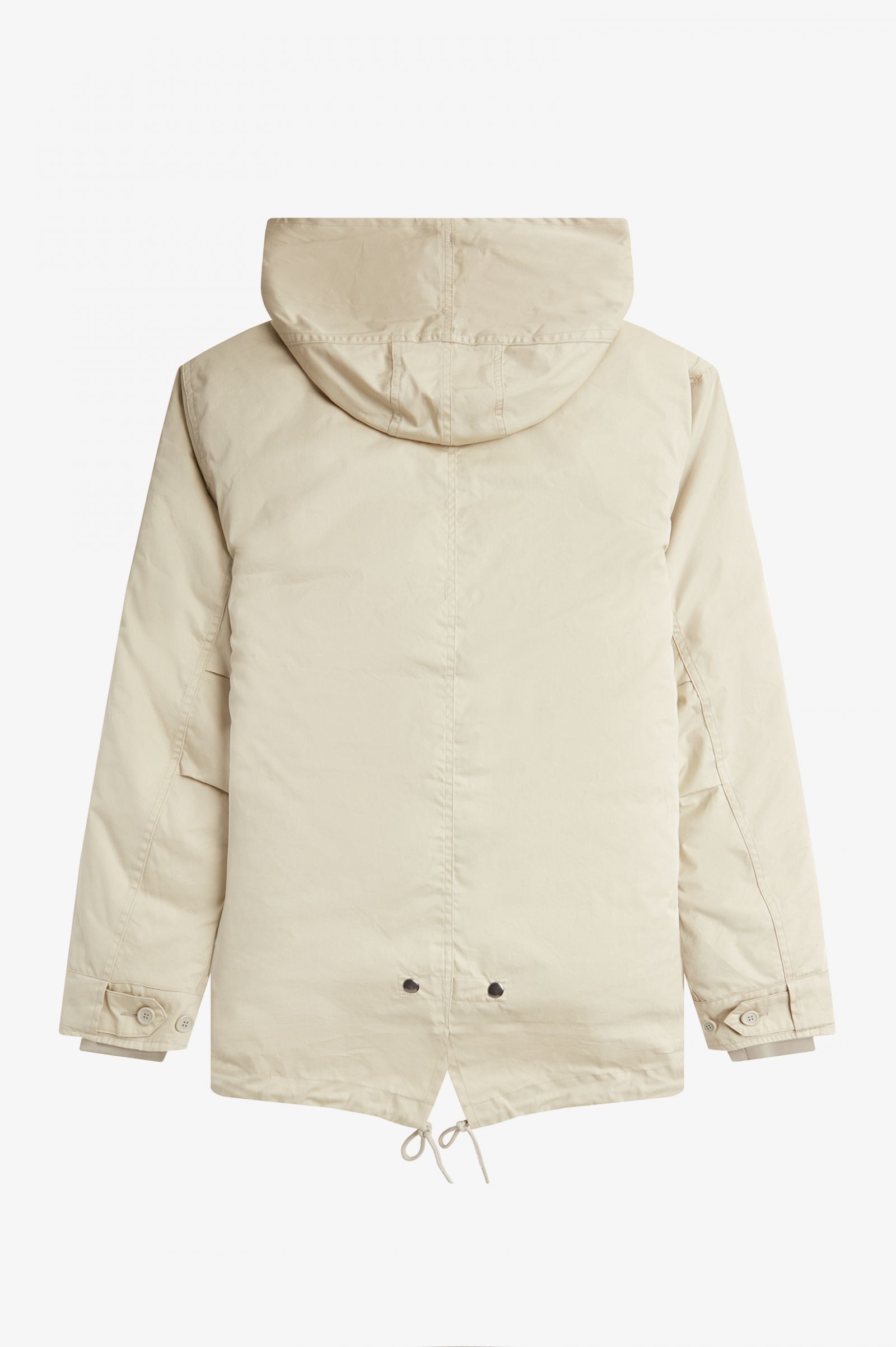 Short Padded Parka Light Oyster