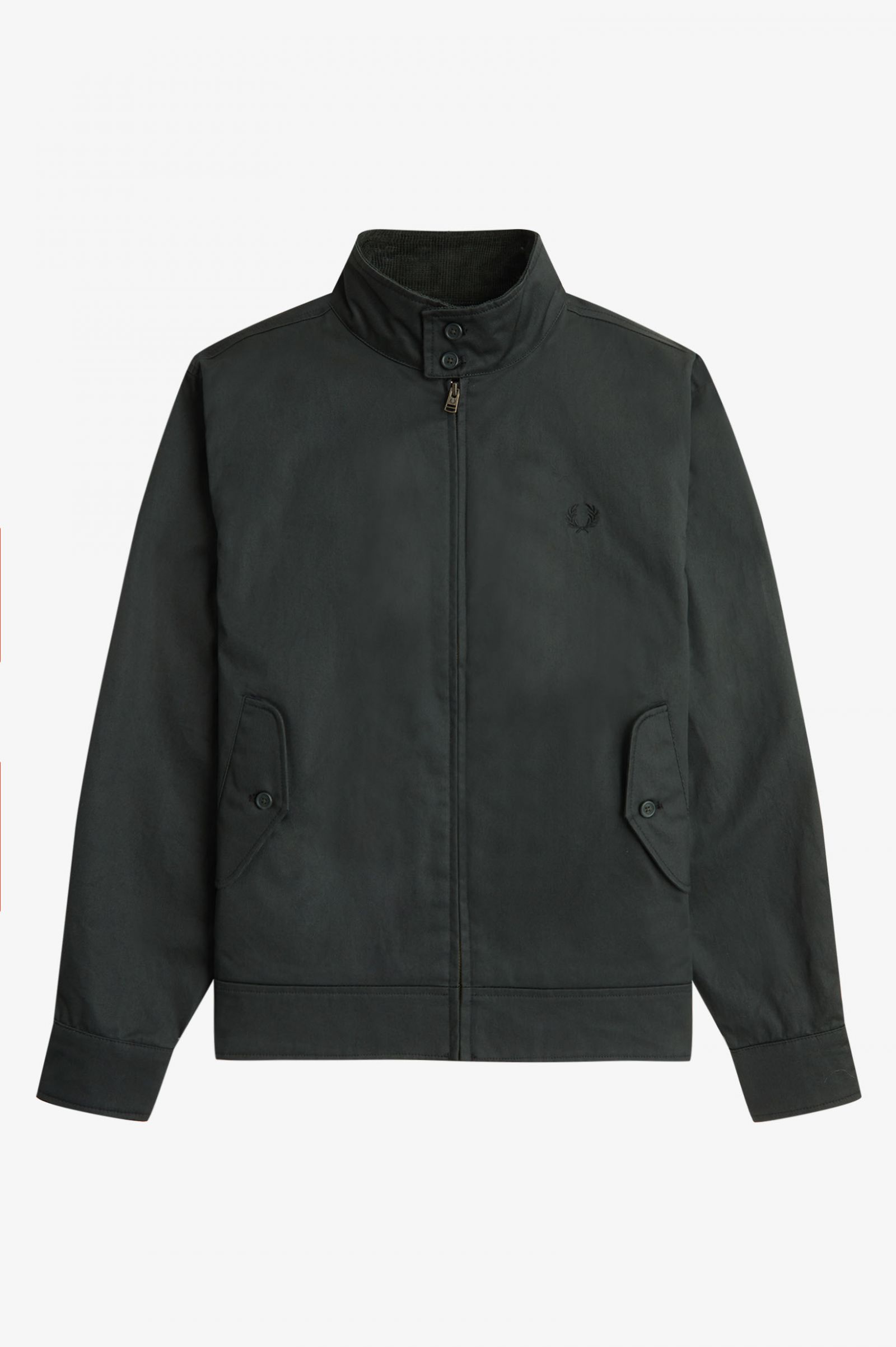 Waxed Cotton Jacket Night Green