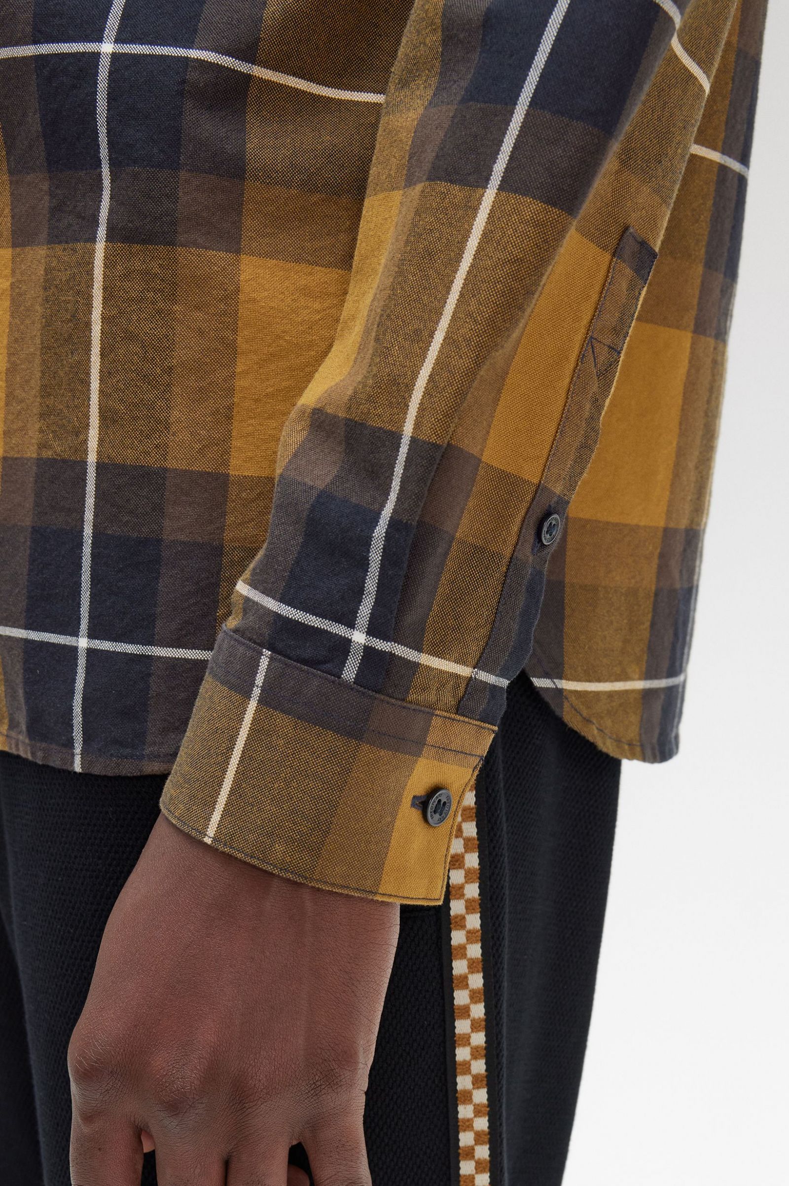 Tartan Shirt Dark Caramel