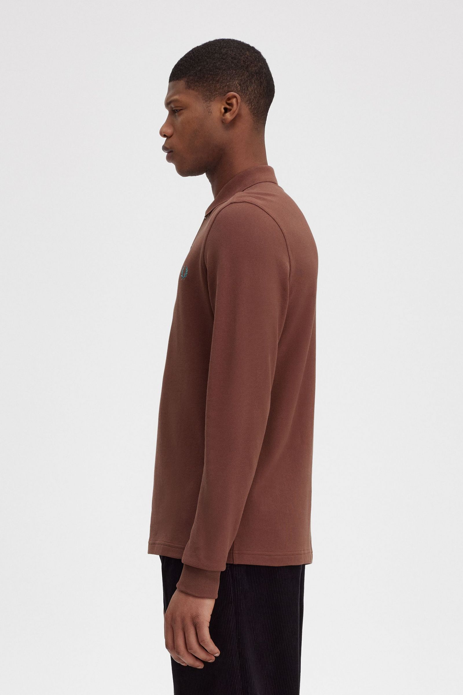 The Fred Perry ShirtM6006 Whisky Brown / Deep Mint