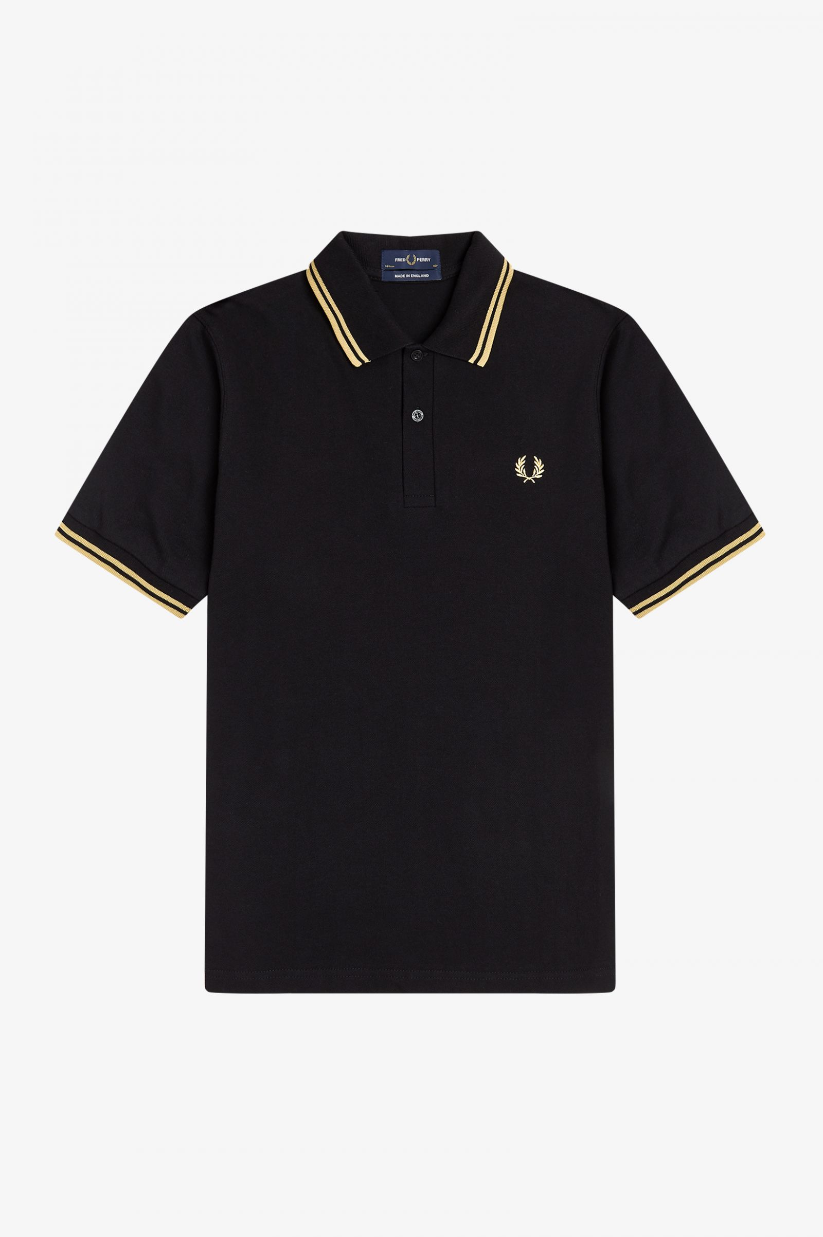 The Fred Perry ShirtM12 Black / Champagne / Champagne