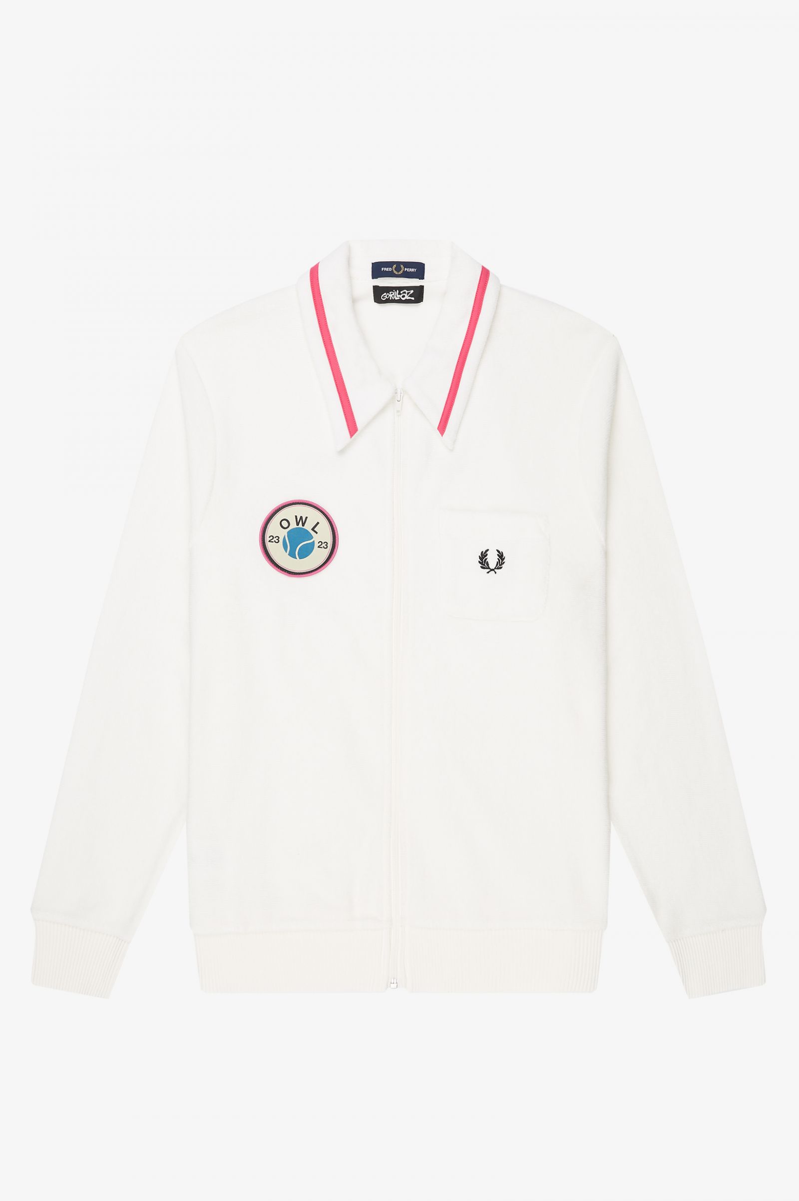 GorillazTowelling Track Jacket Dusty Navy