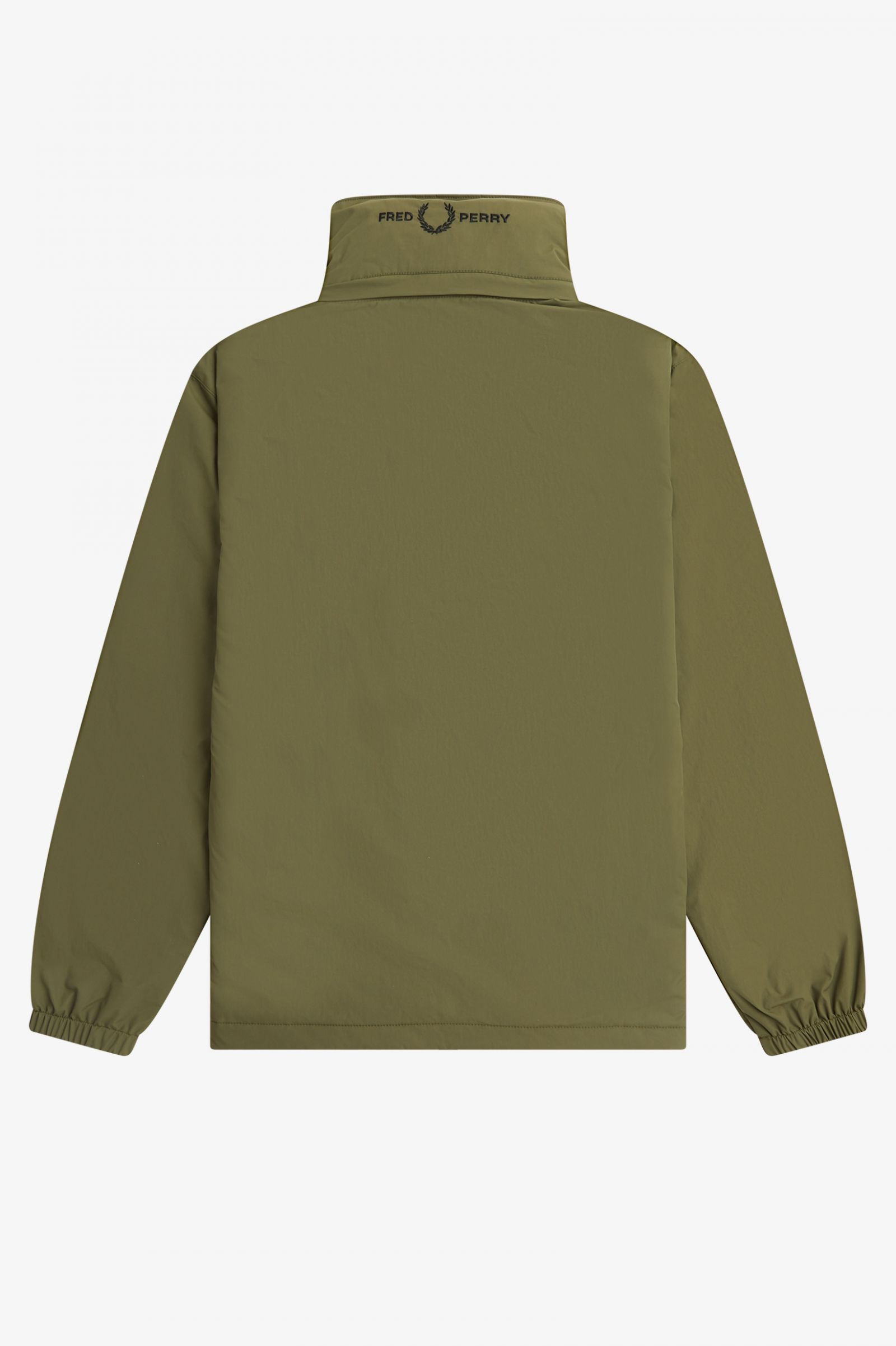 Patch Pocket Zip Through Jacket Uniform Green