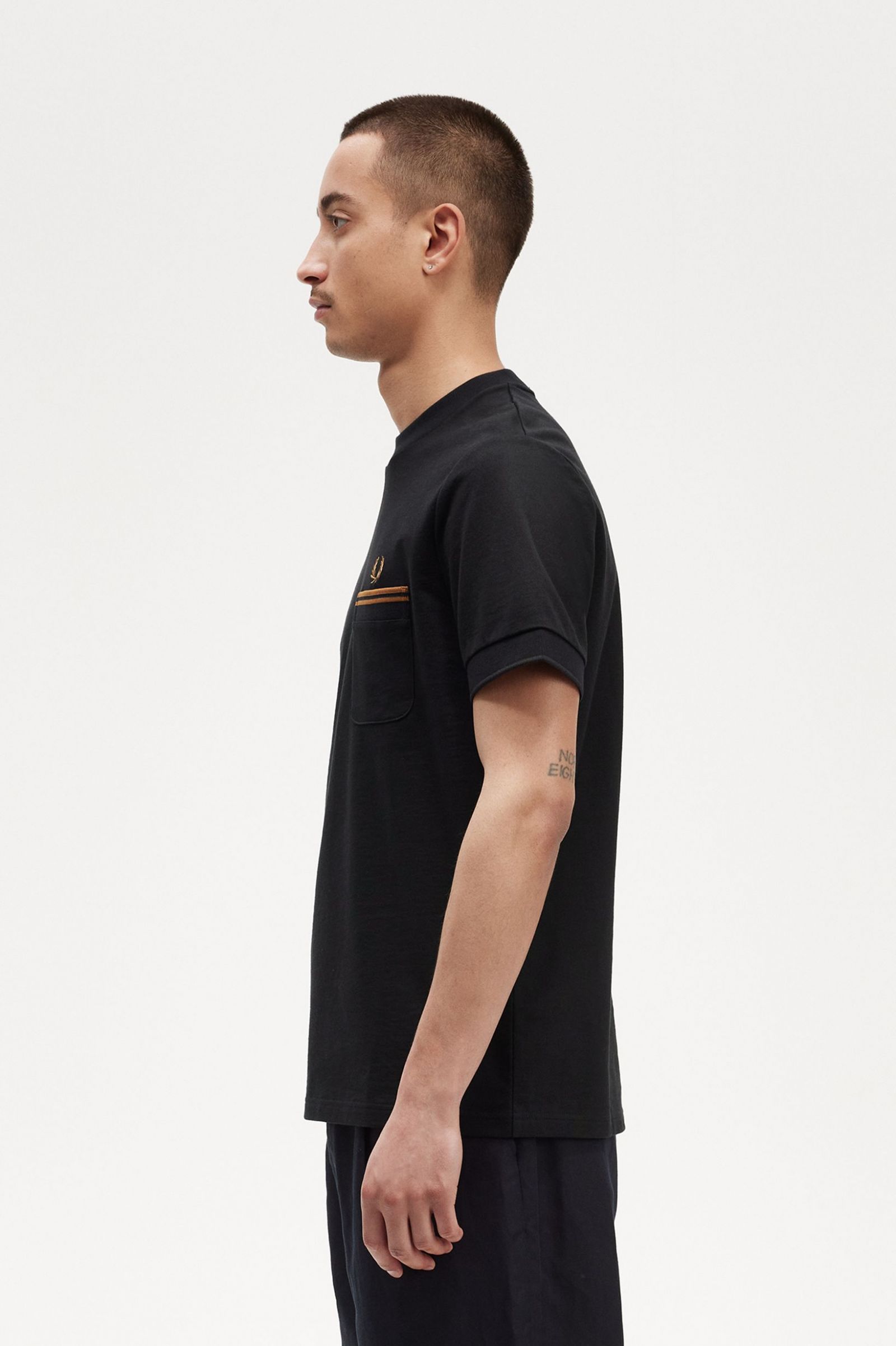 Twin Tipped Pocket T-Shirt Black