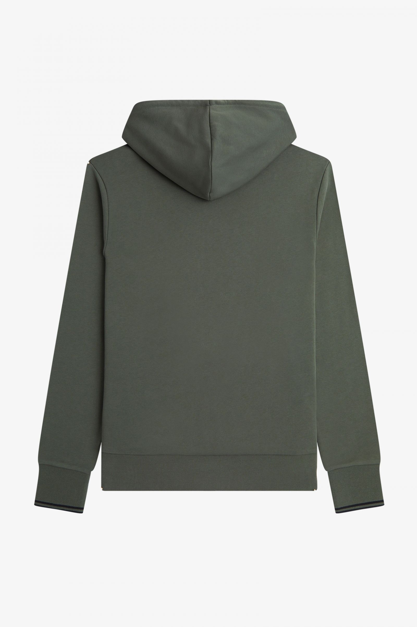 Tipped Hooded Sweatshirt Field Green