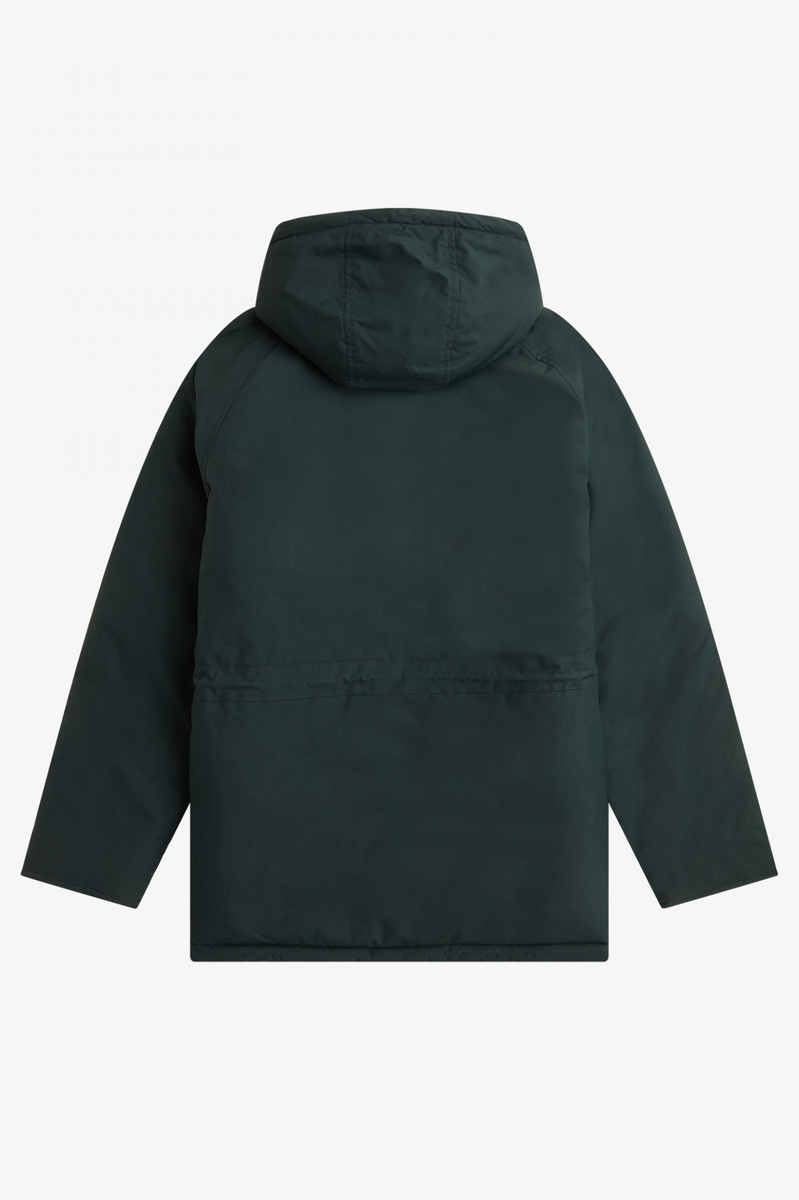 Padded Zip Through Jacket Night Green